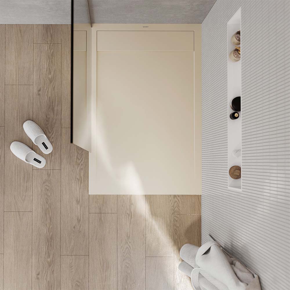 Receveur de douche plat Eloveno Duravit