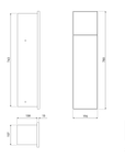 Module WC encastré RIA
