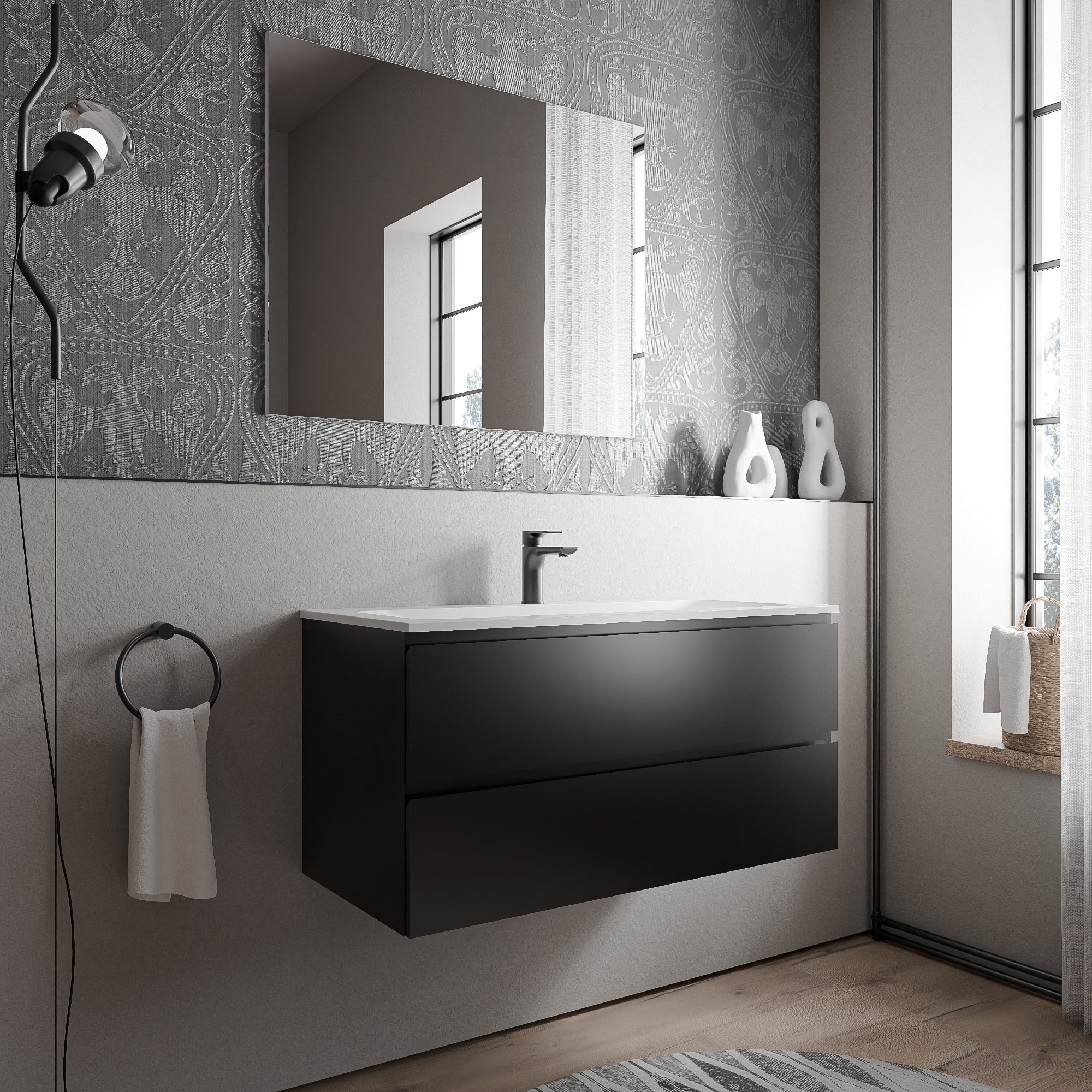 Meuble salle de bain AVA 100 cm