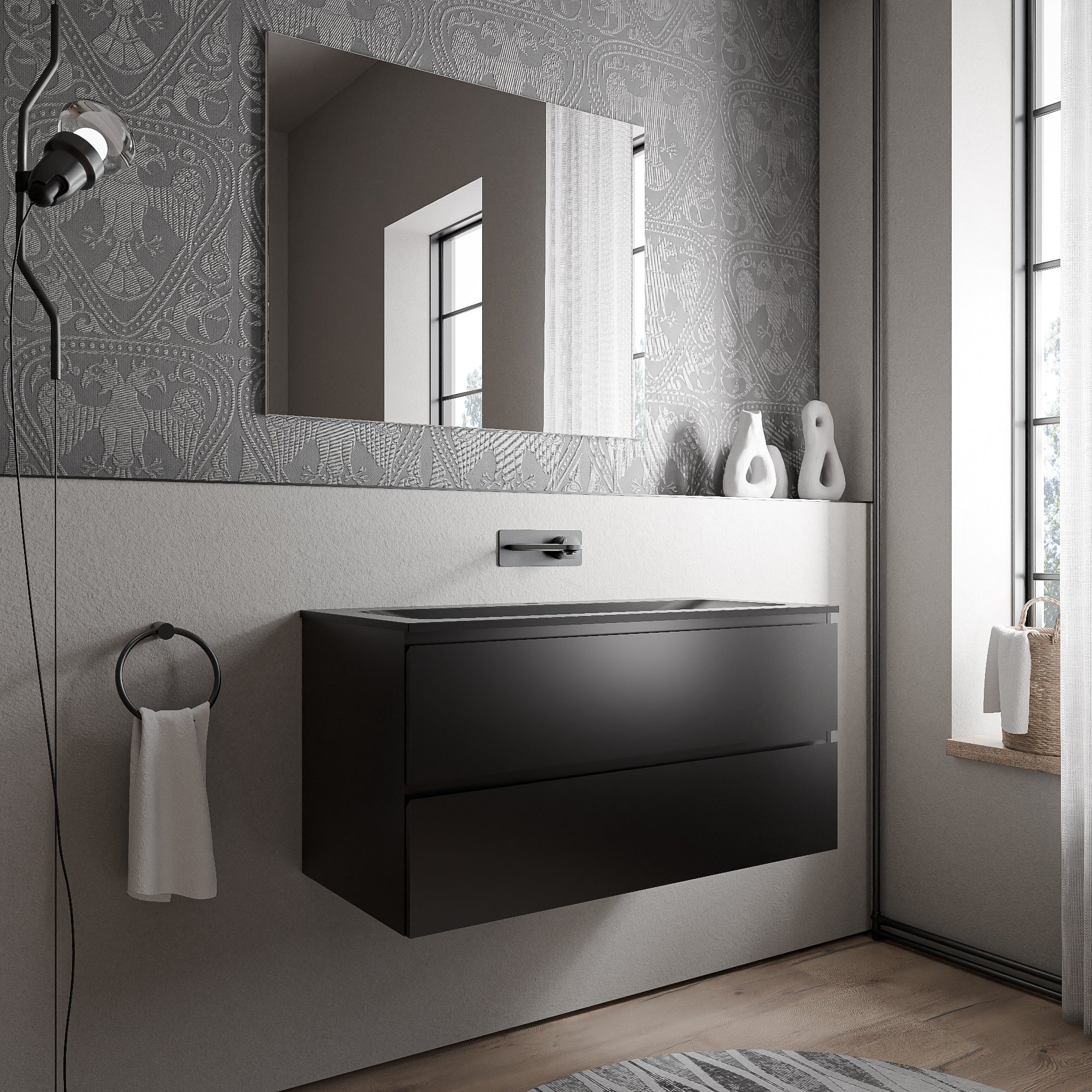 Meuble salle de bain AVA 100 cm