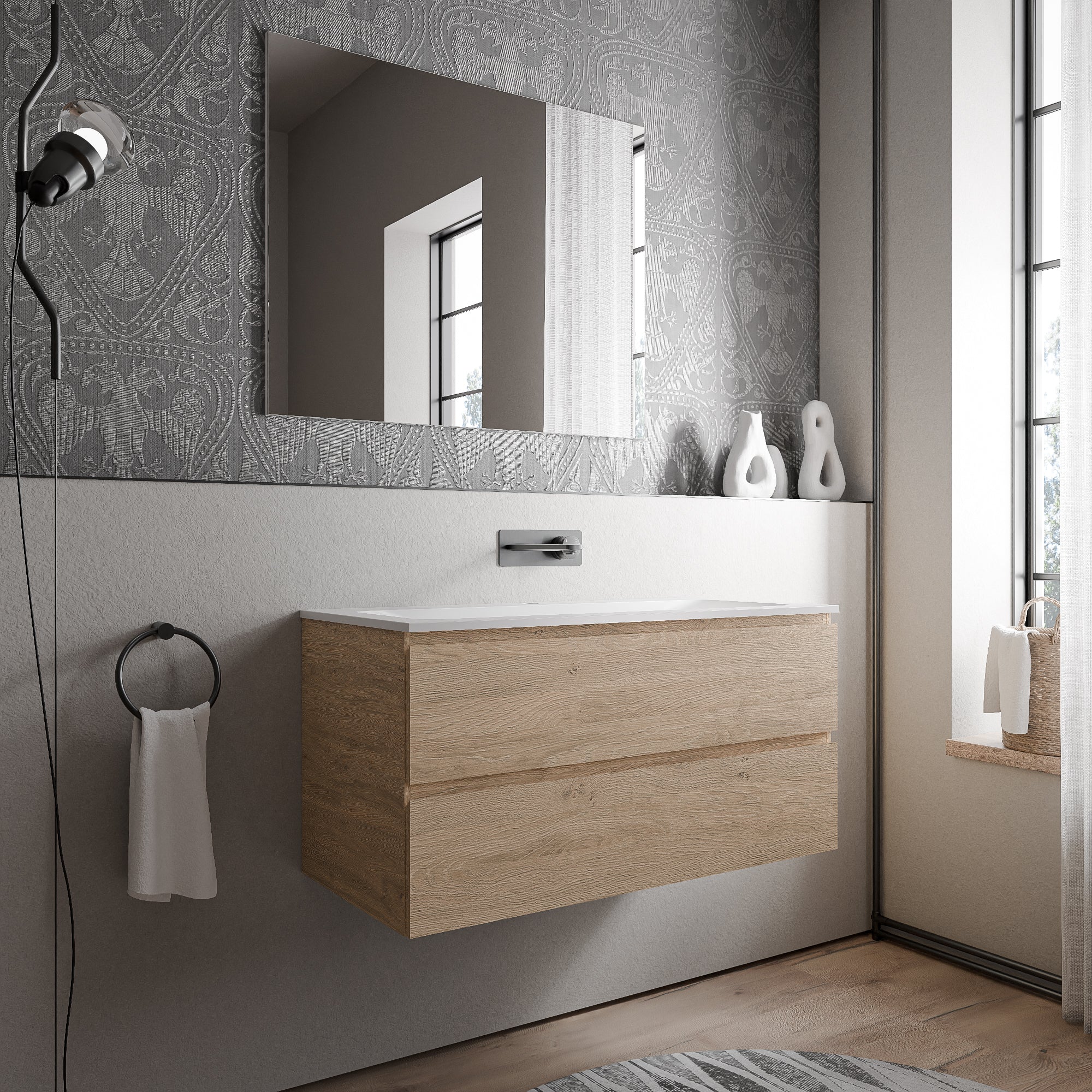 Meuble salle de bain AVA 100 cm