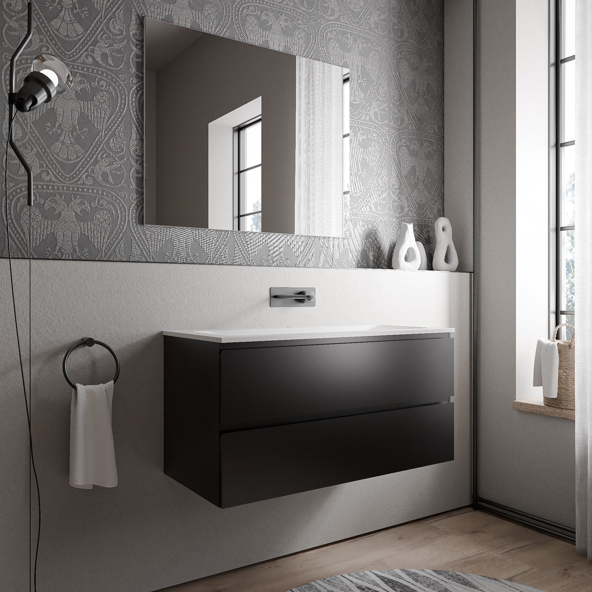 Meuble salle de bain AVA 100 cm