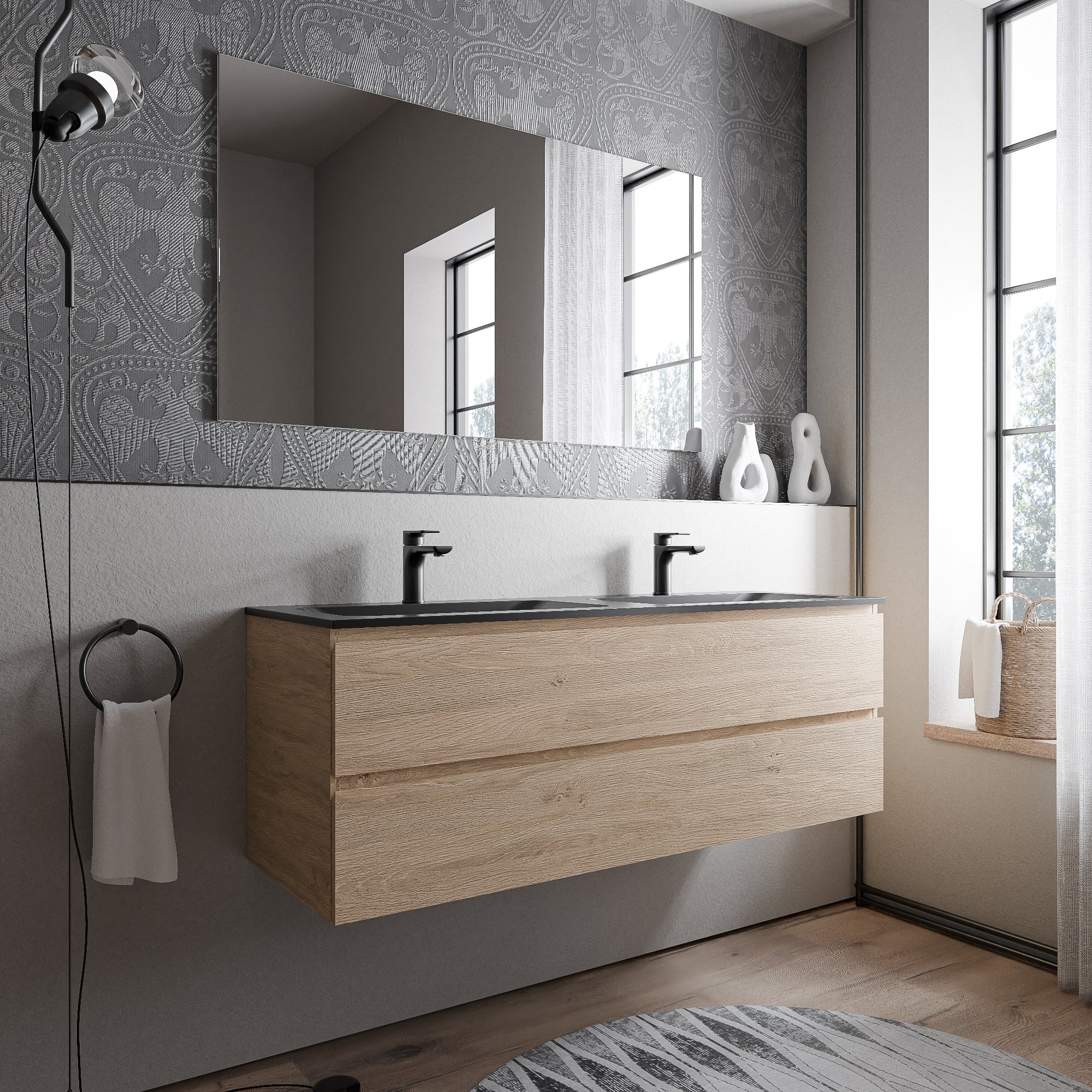 Meuble salle de bain AVA 140 cm