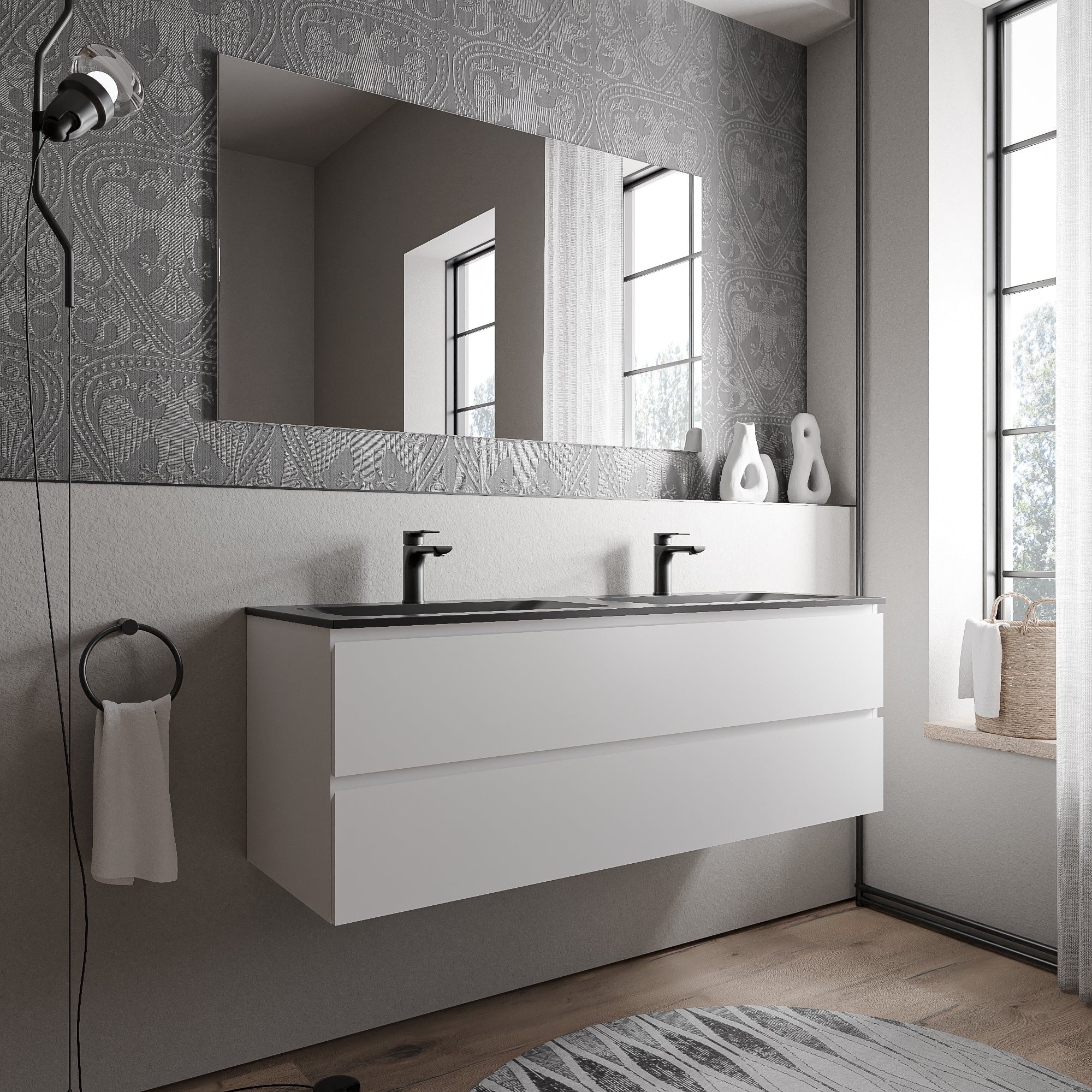 Meuble salle de bain AVA 140 cm