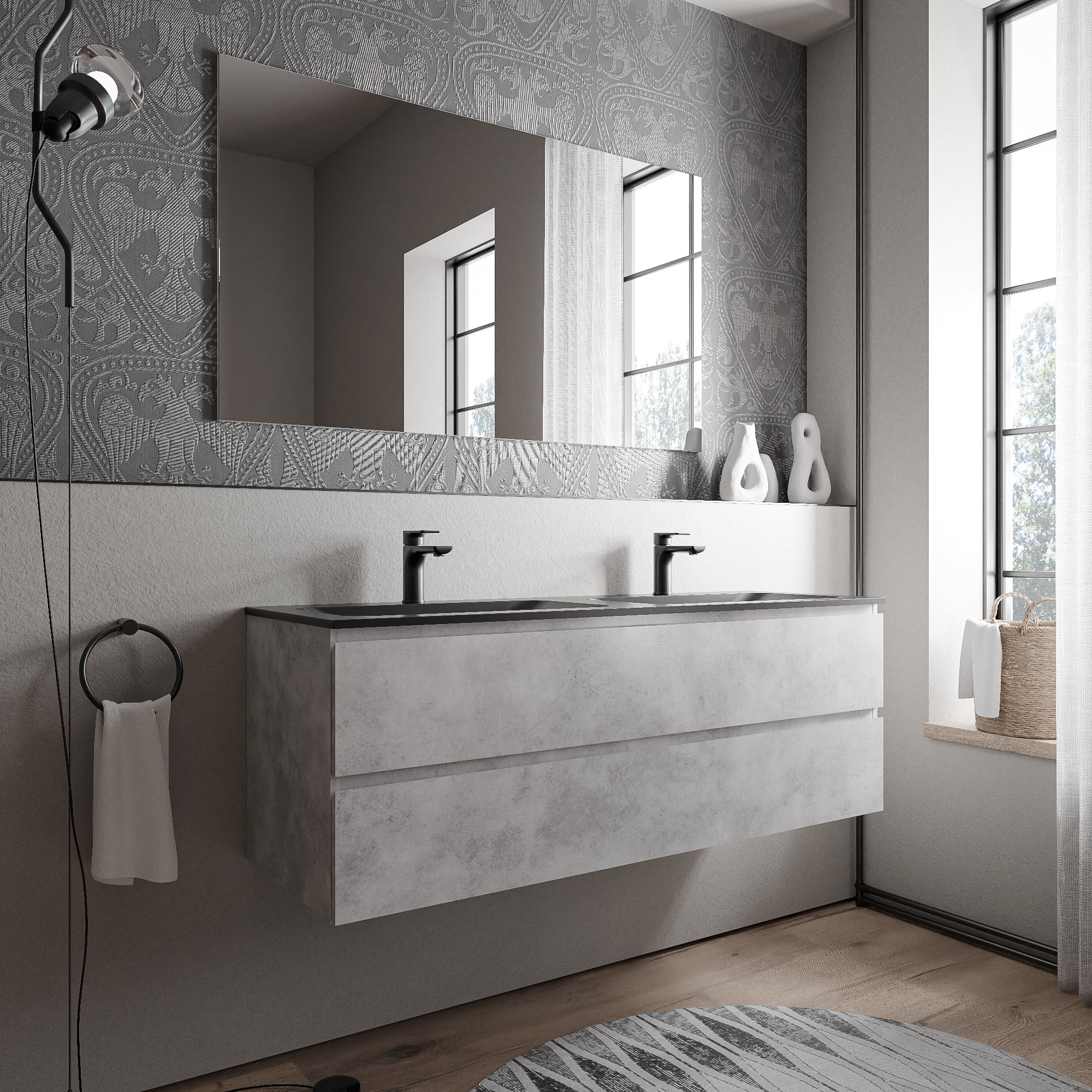 Meuble salle de bain AVA 140 cm