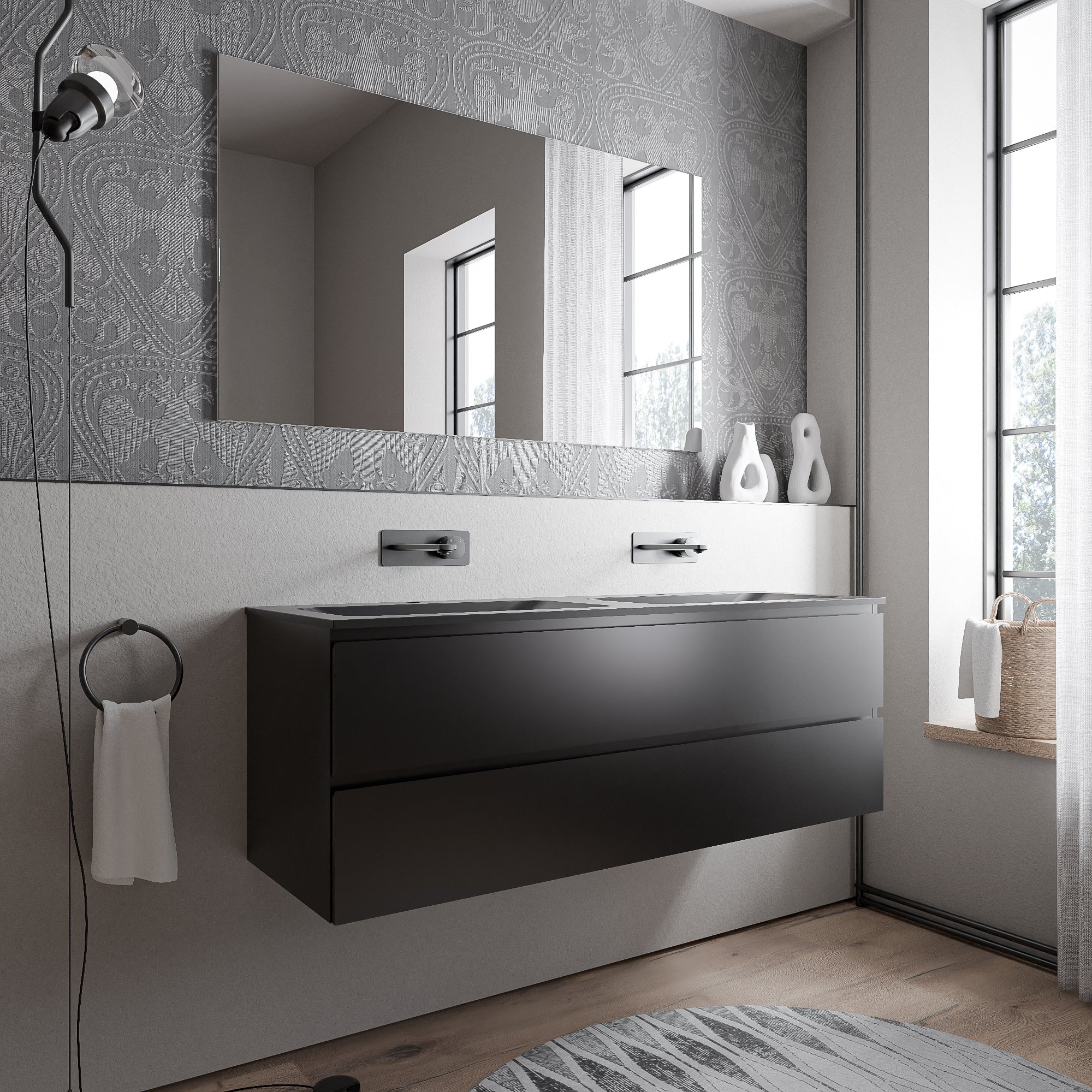 Meuble salle de bain AVA 140 cm