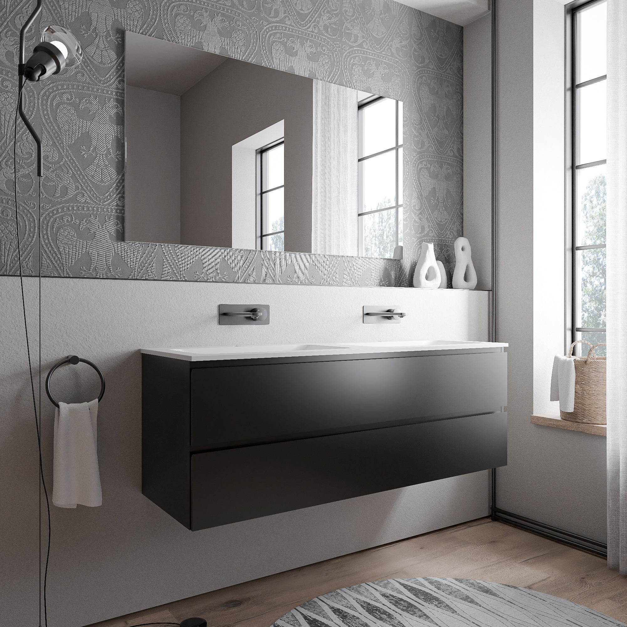 Meuble salle de bain AVA 140 cm