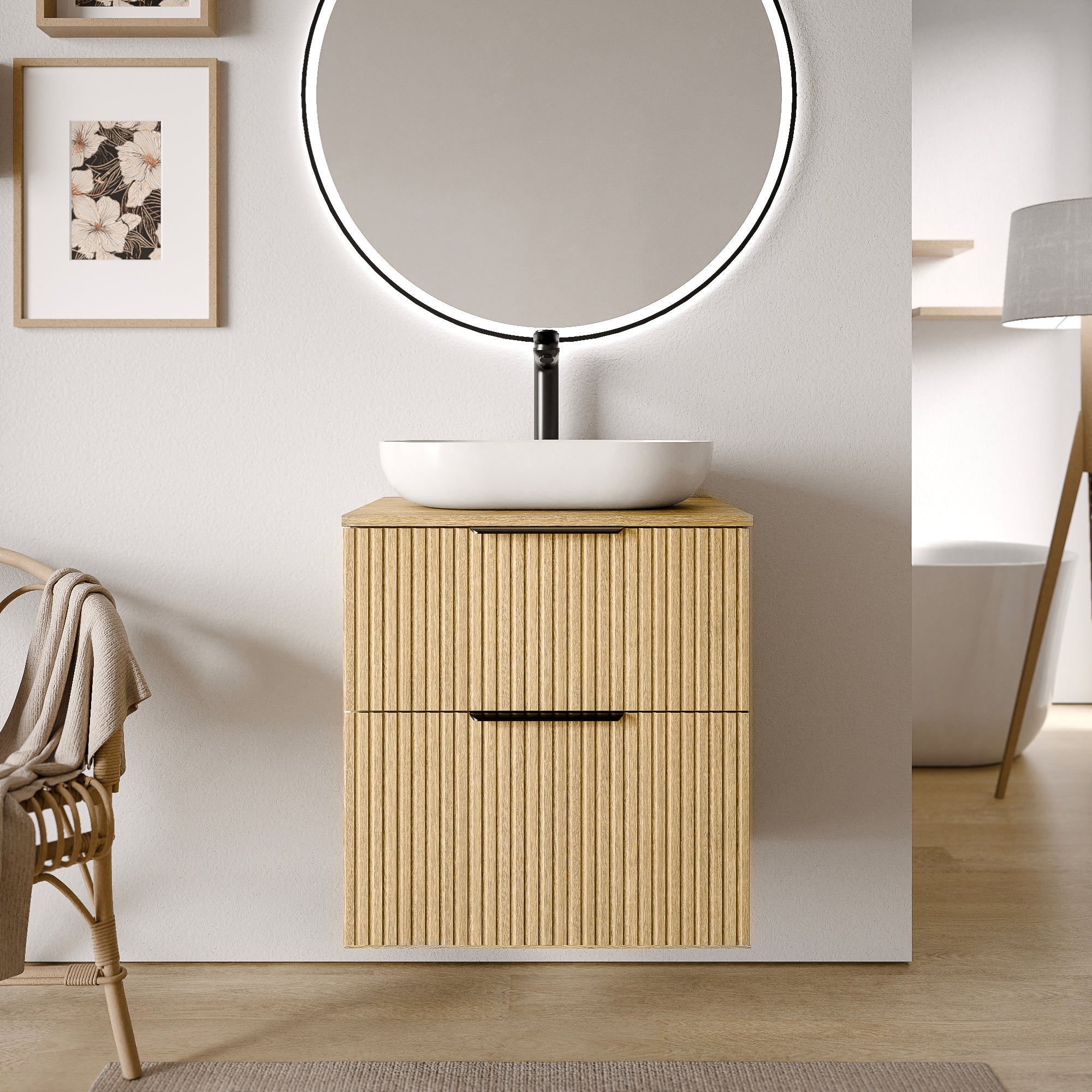 Meuble salle de bain TIM 60 cm