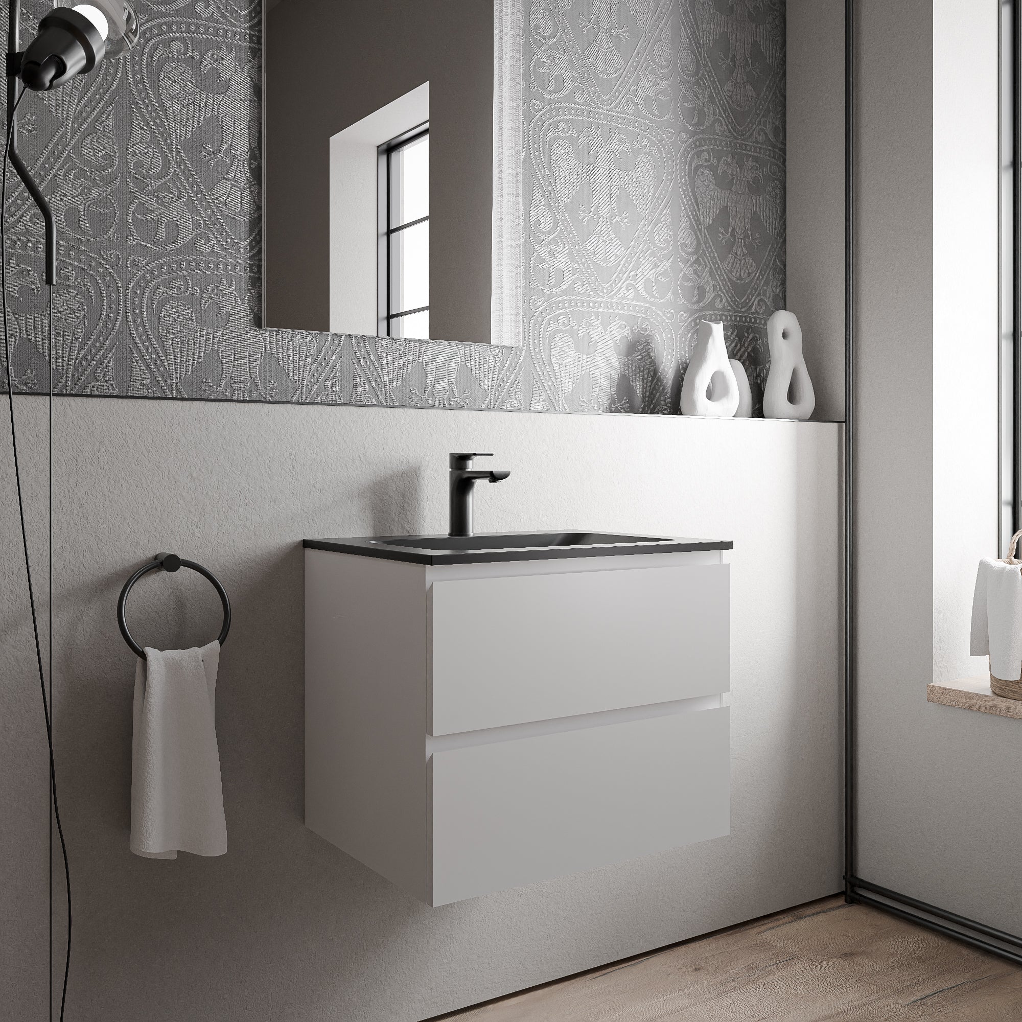 Meuble salle de bain AVA 60 cm