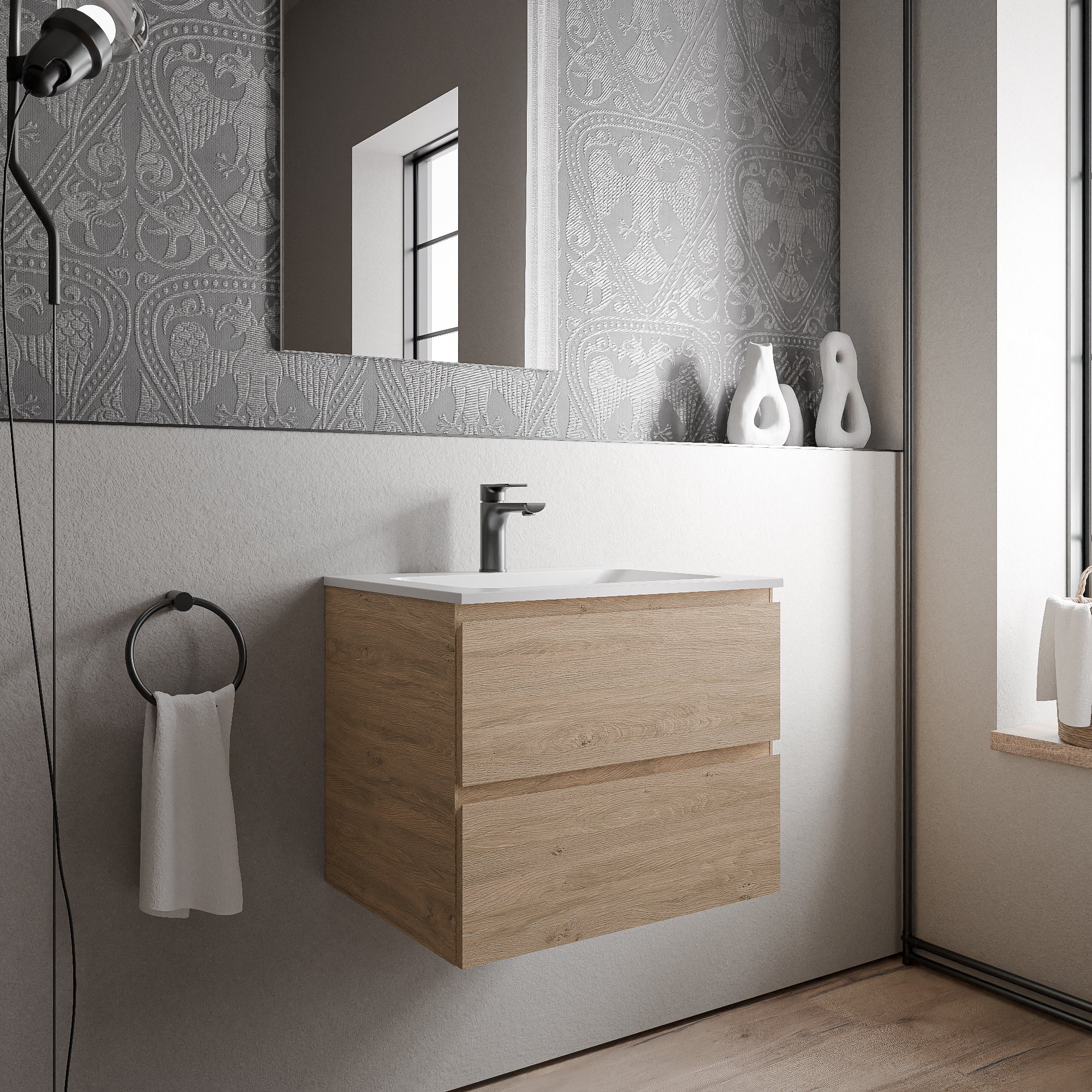 Meuble salle de bain AVA 60 cm