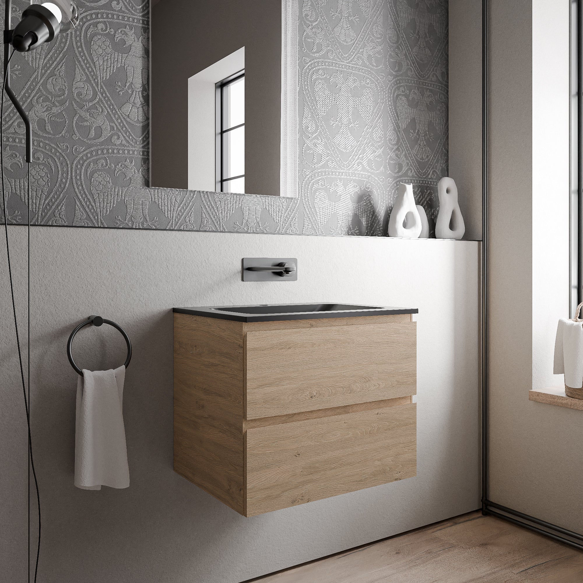 Meuble salle de bain AVA 60 cm