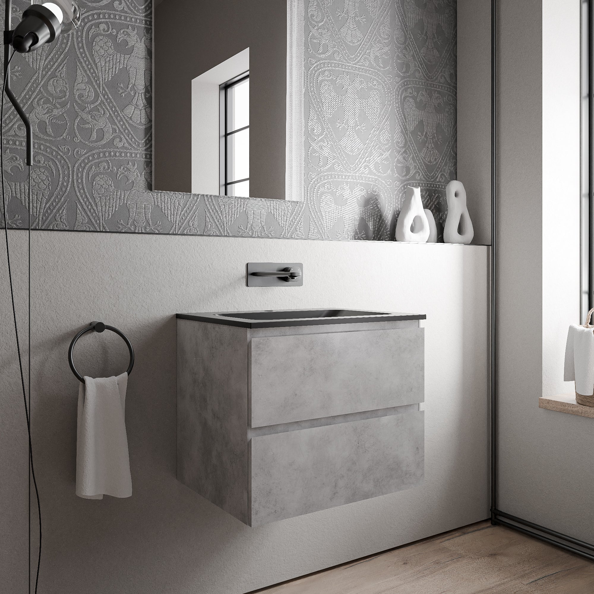 Meuble salle de bain AVA 60 cm
