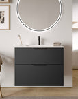 Ensemble de meubles de salle de bain TIM 80 cm avec vasque en céramique