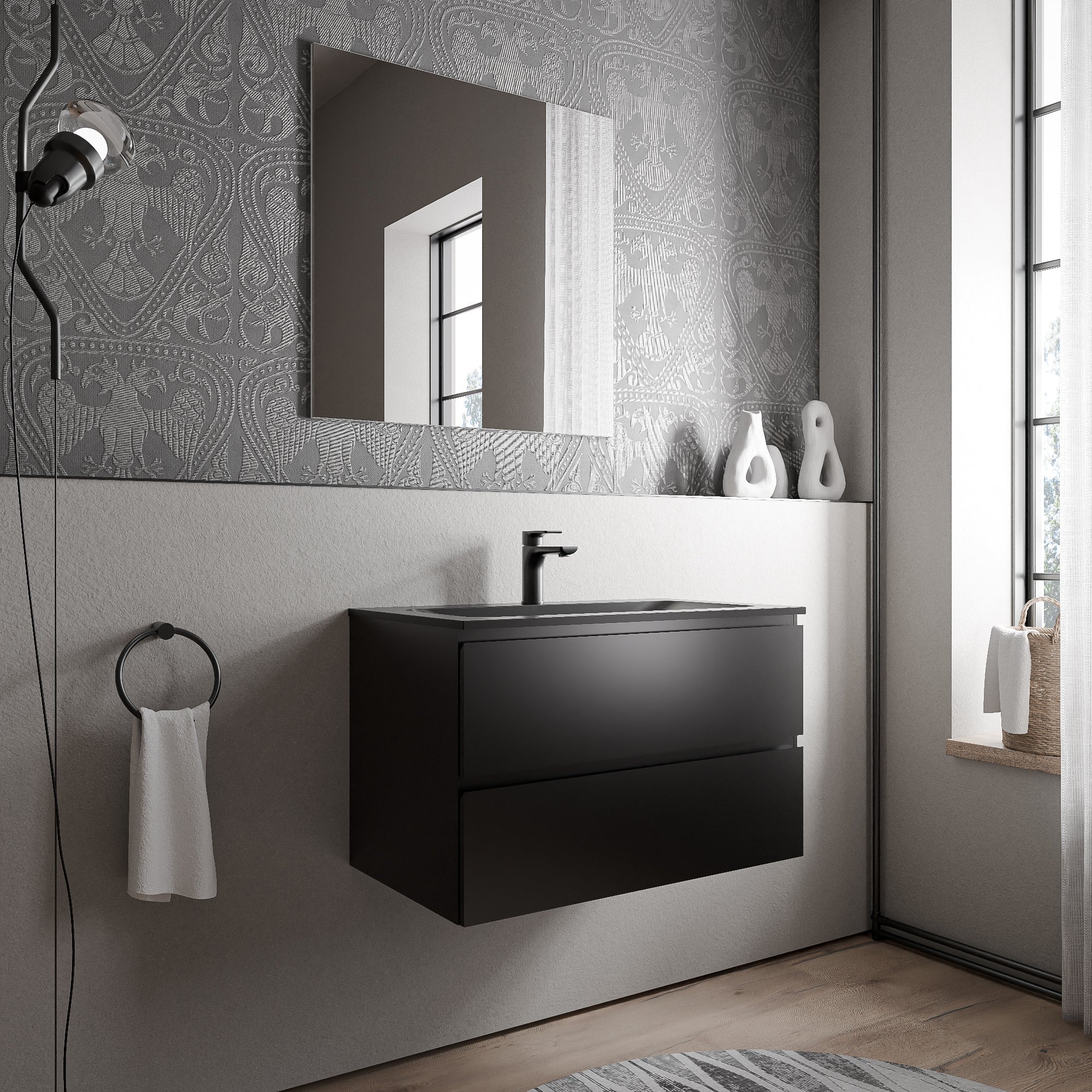 Meuble salle de bain AVA 80 cm