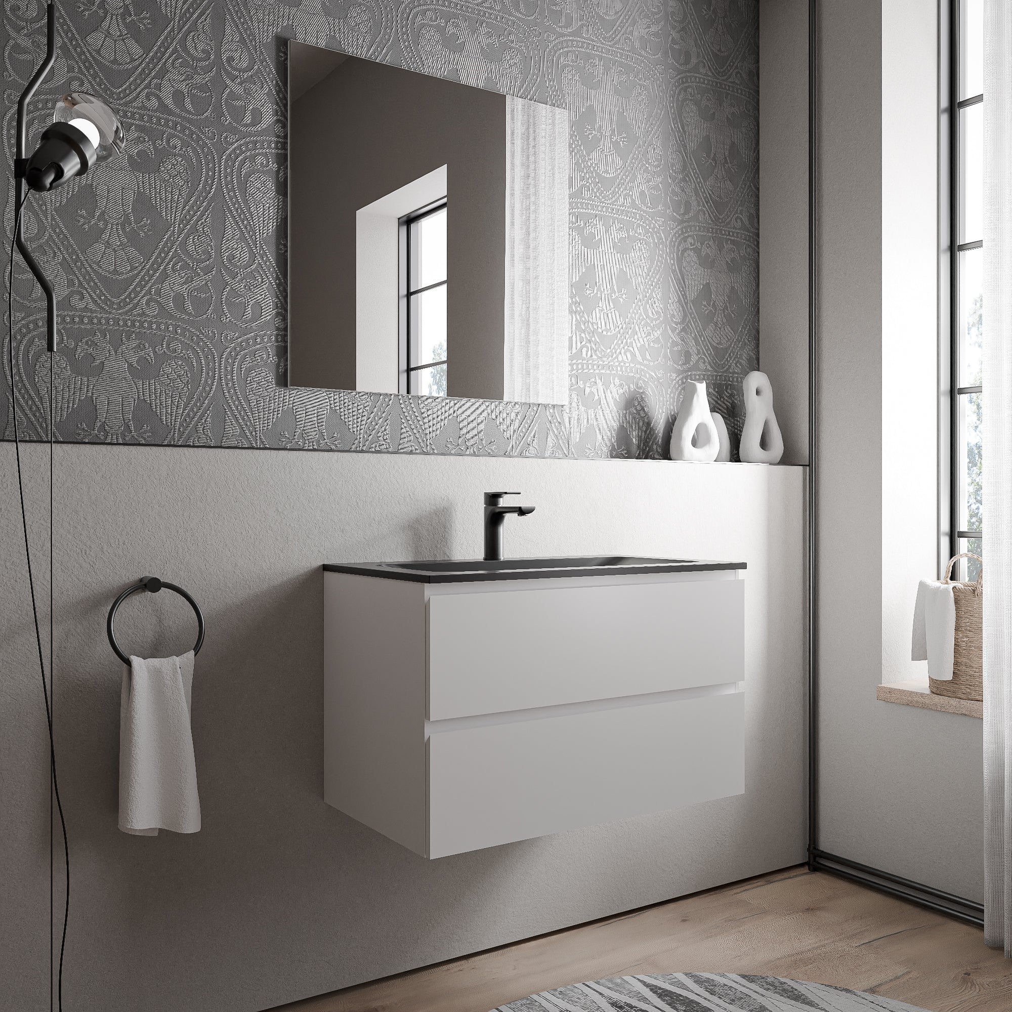 Meuble salle de bain AVA 80 cm