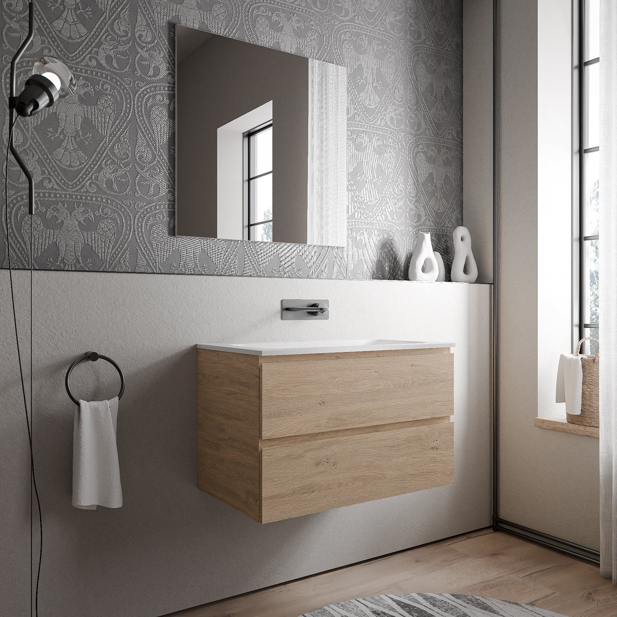 Meuble salle de bain AVA 80 cm