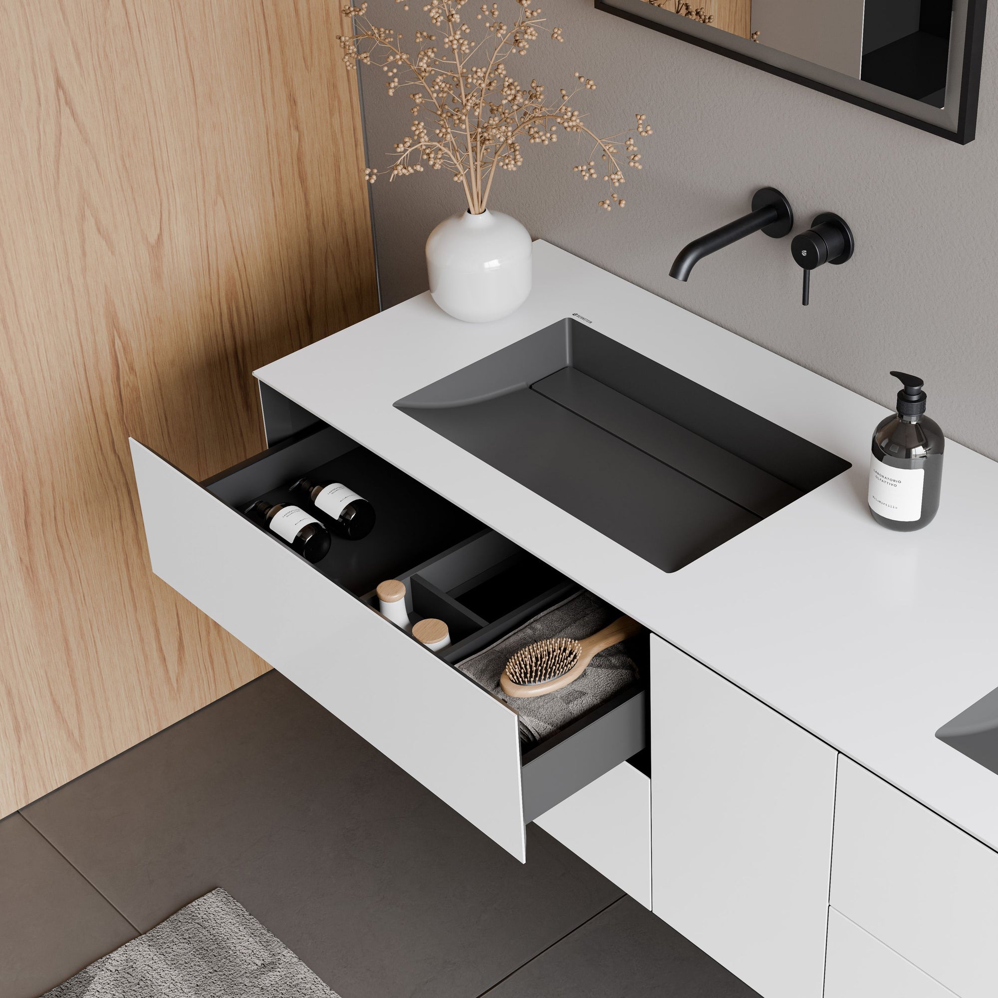 Meuble salle de bain ARCTIC 1400