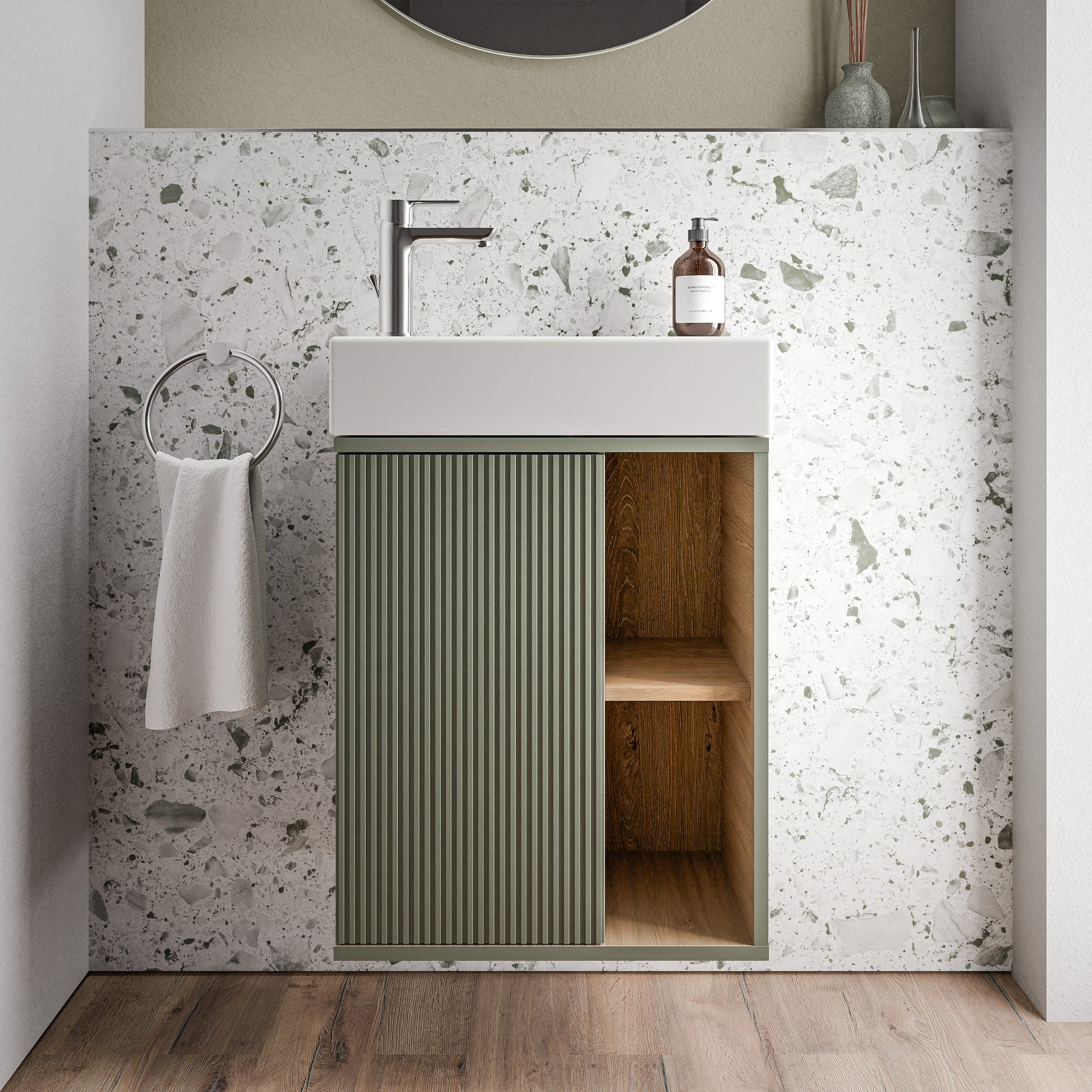 Meuble salle de bain BELDIVO 50 cm