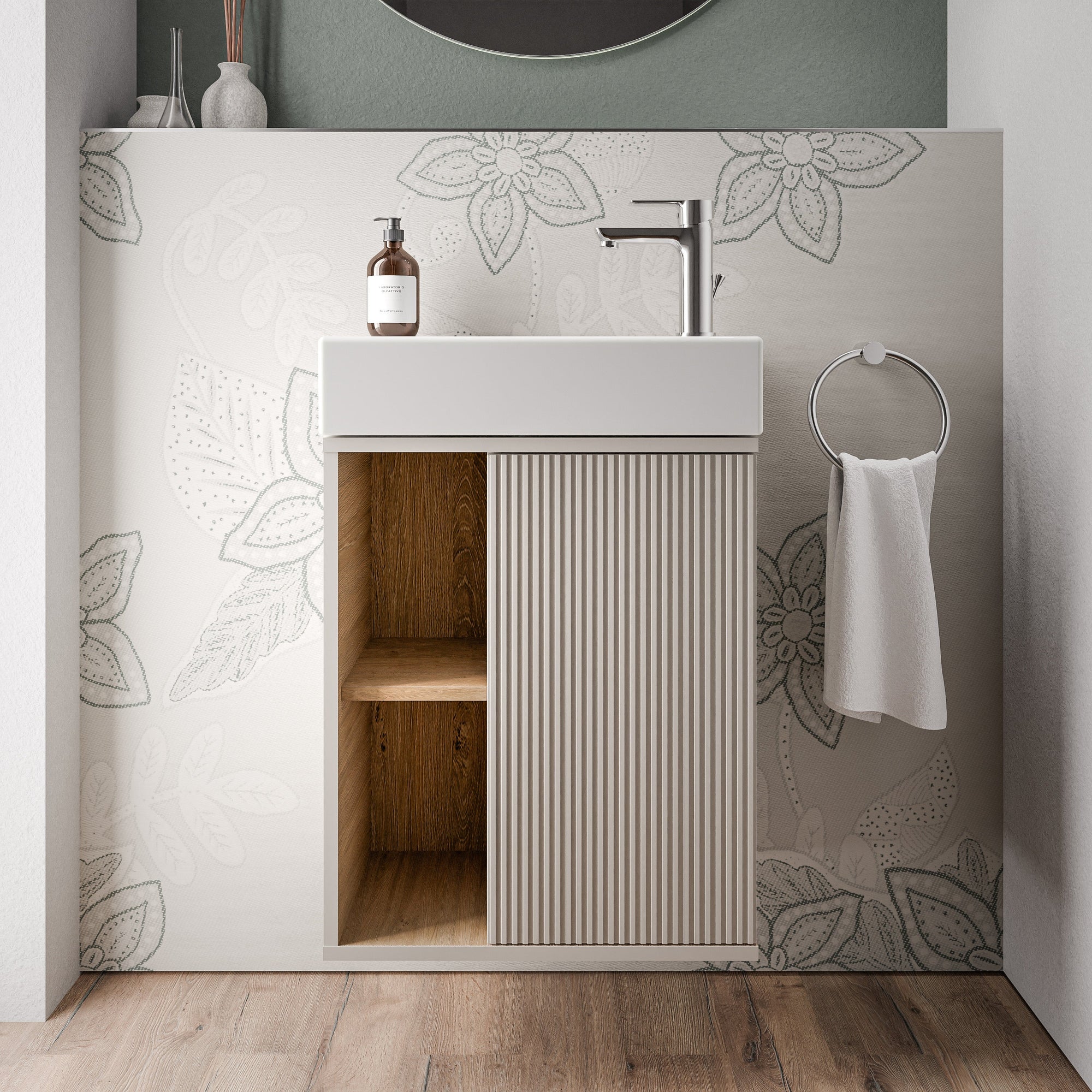 Meuble salle de bain BELDIVO 50 cm