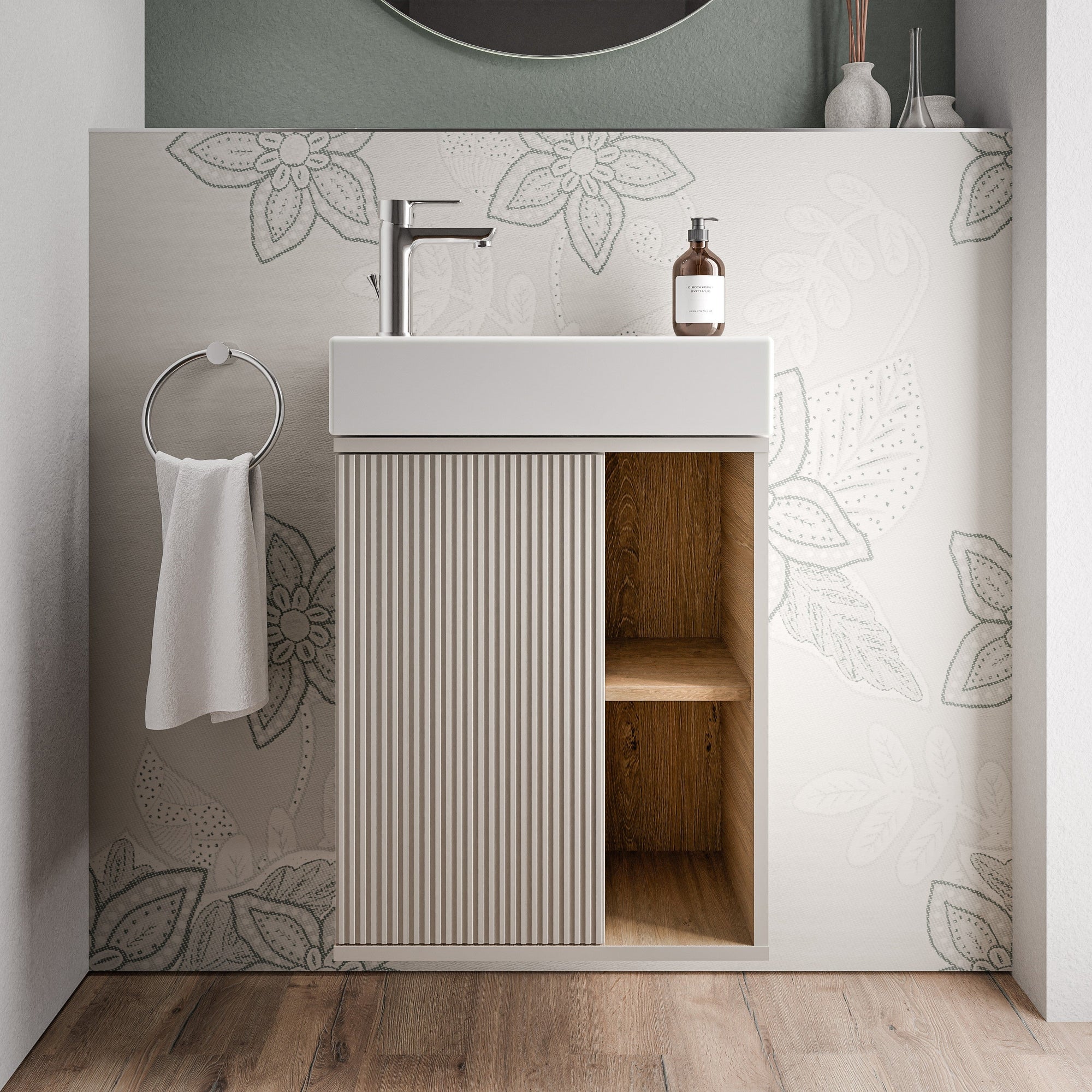 Meuble salle de bain BELDIVO 50 cm