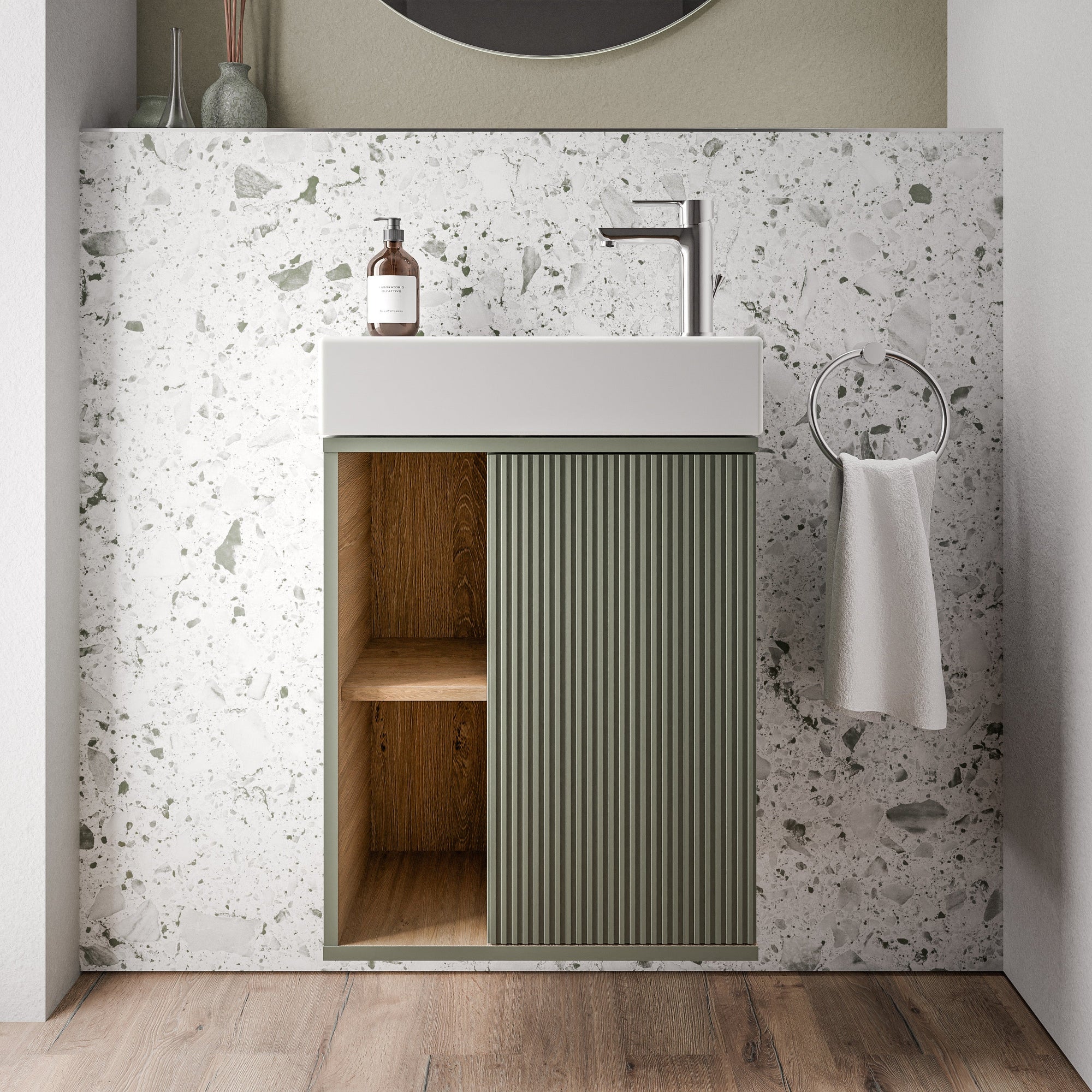 Meuble salle de bain BELDIVO 50 cm