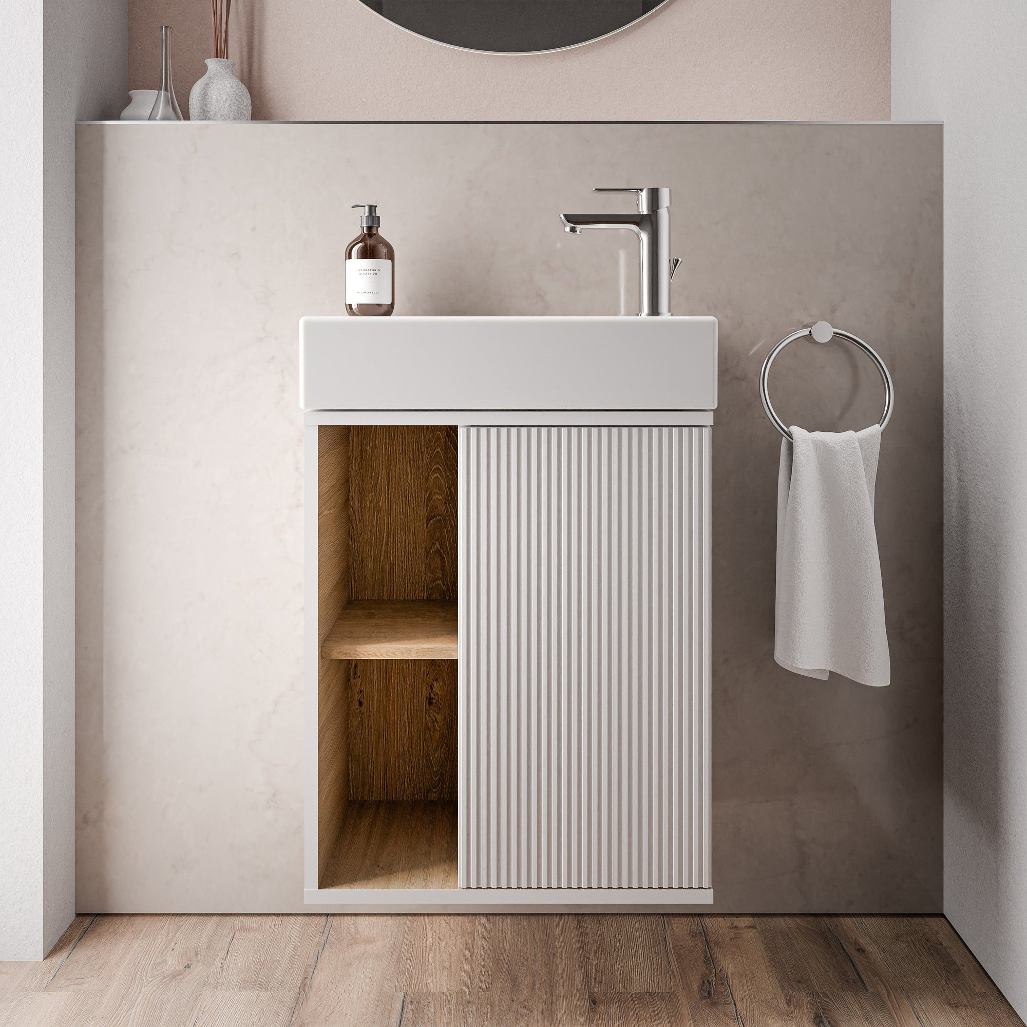 Meuble salle de bain BELDIVO 50 cm