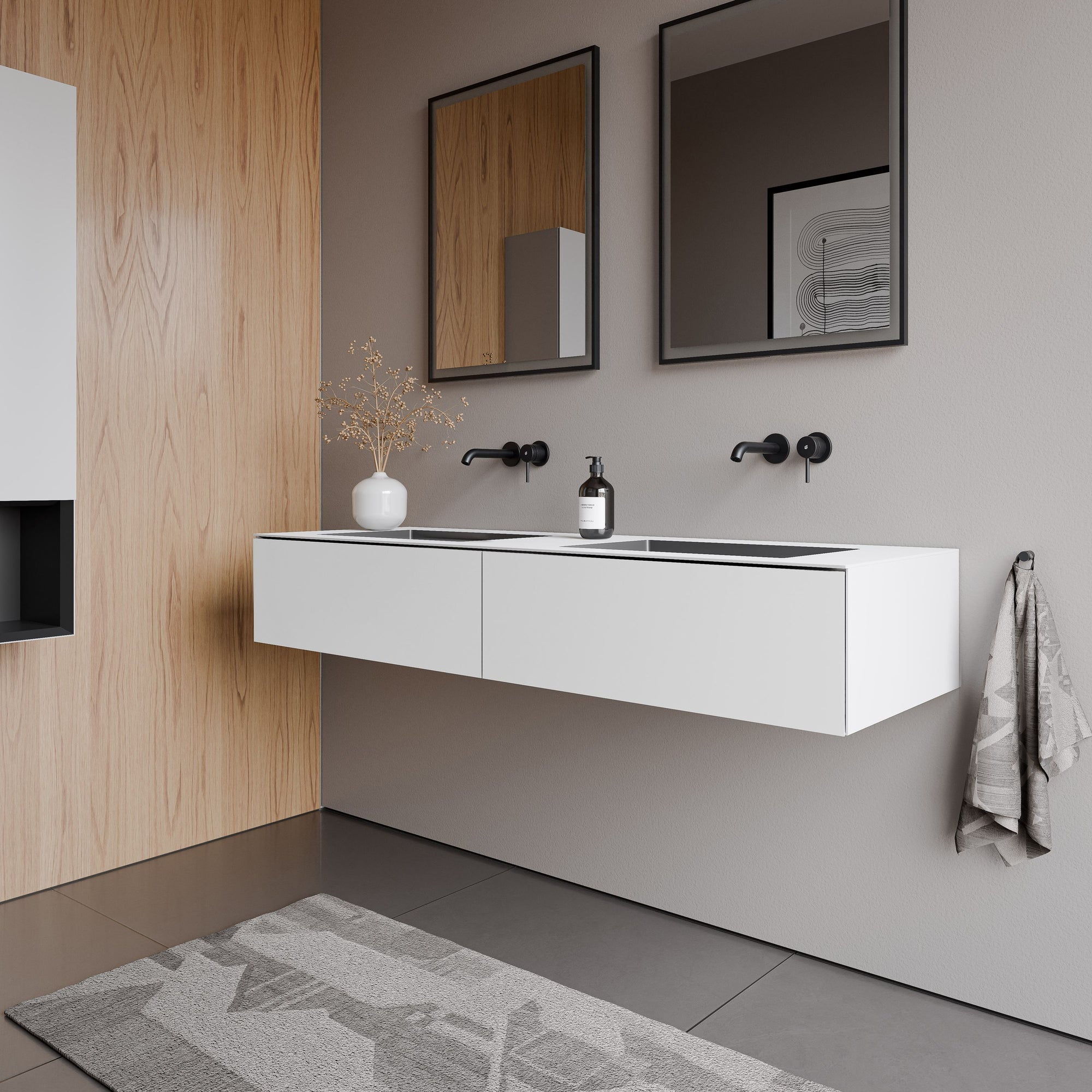 Meuble salle de bain ARCTIC 1600