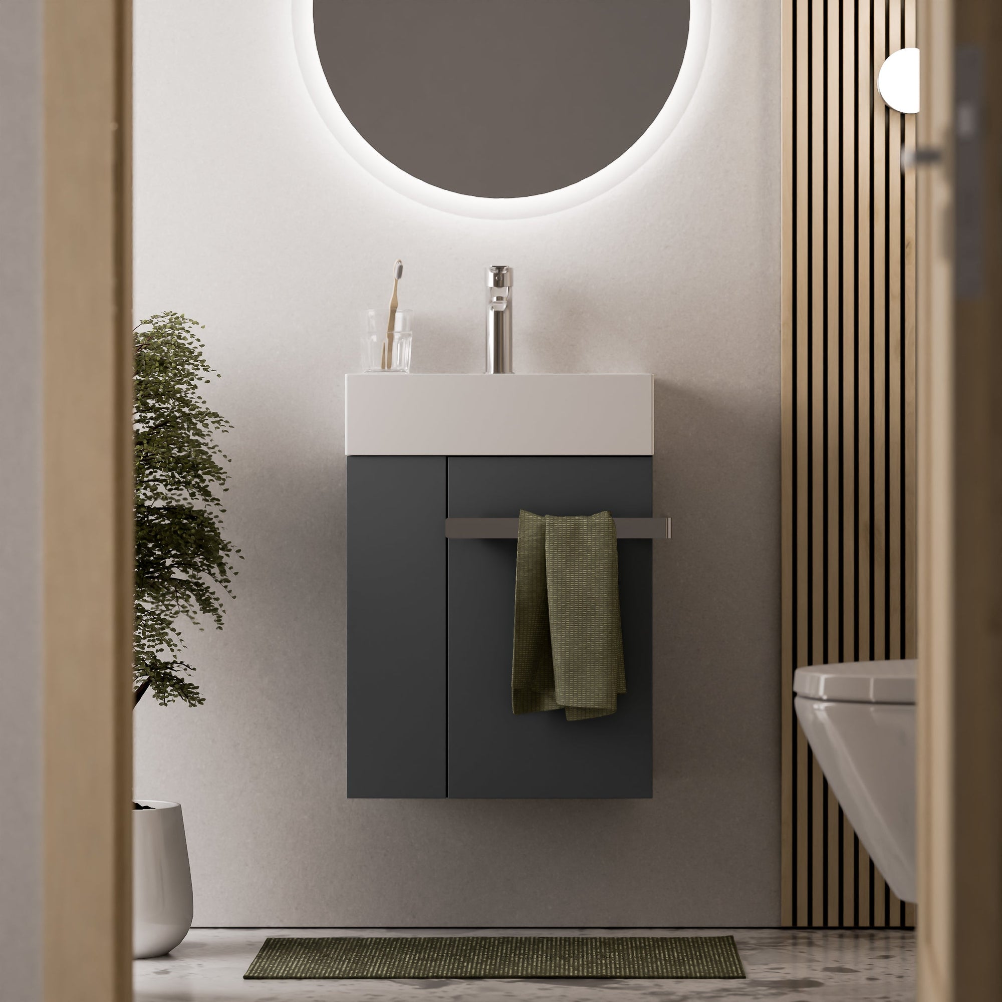 Meuble salle de bain COMPACT 450