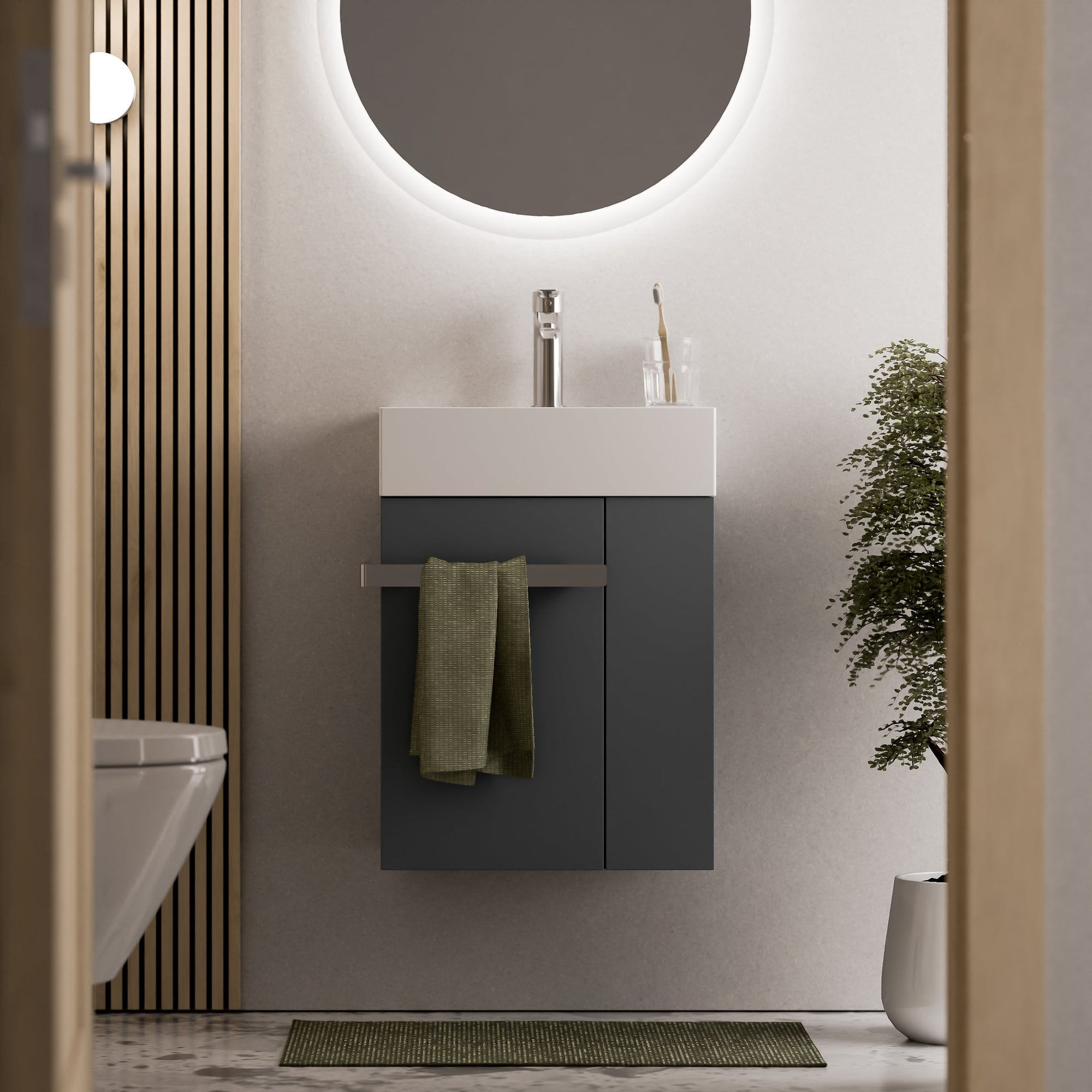Meuble salle de bain COMPACT 450