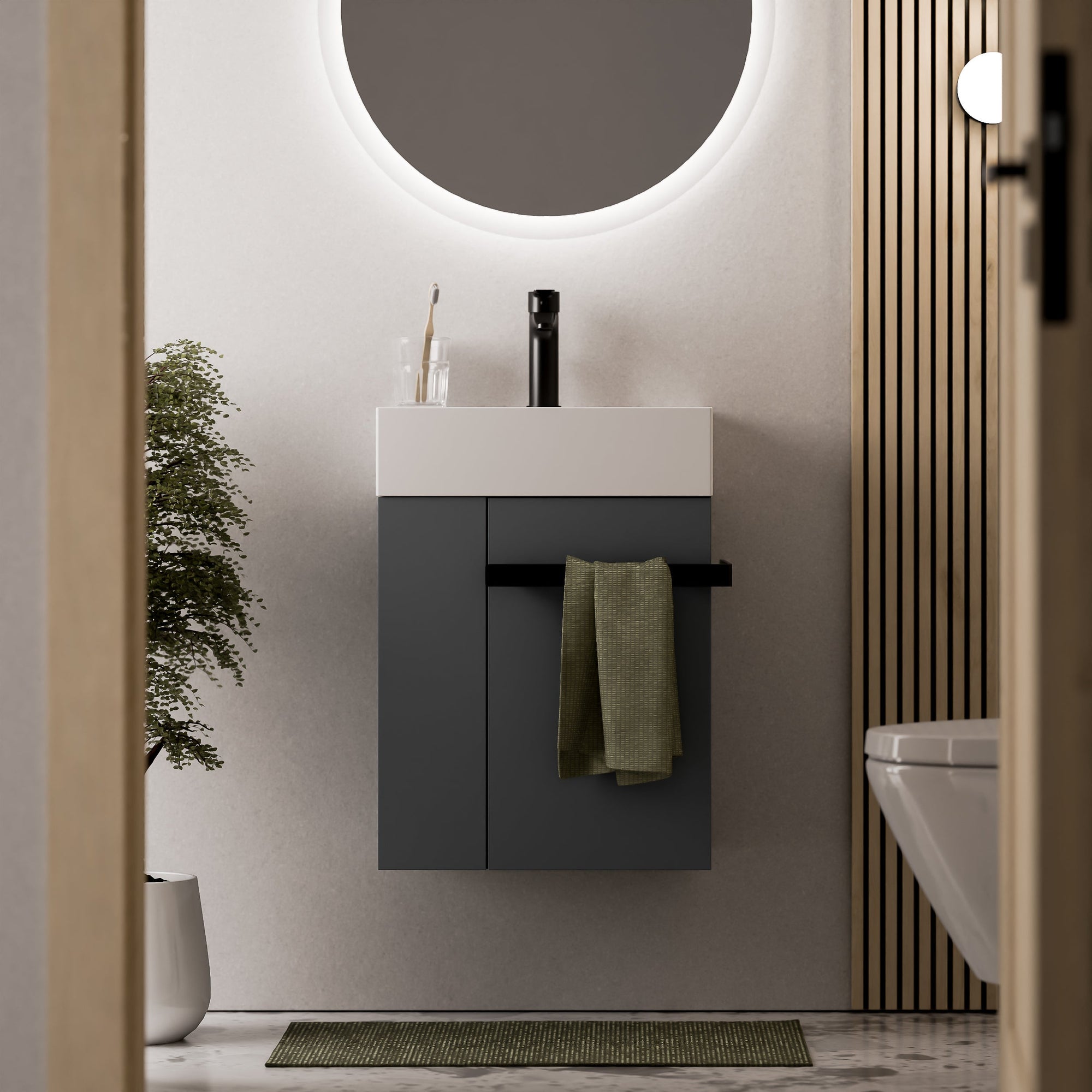 Meuble salle de bain COMPACT 450