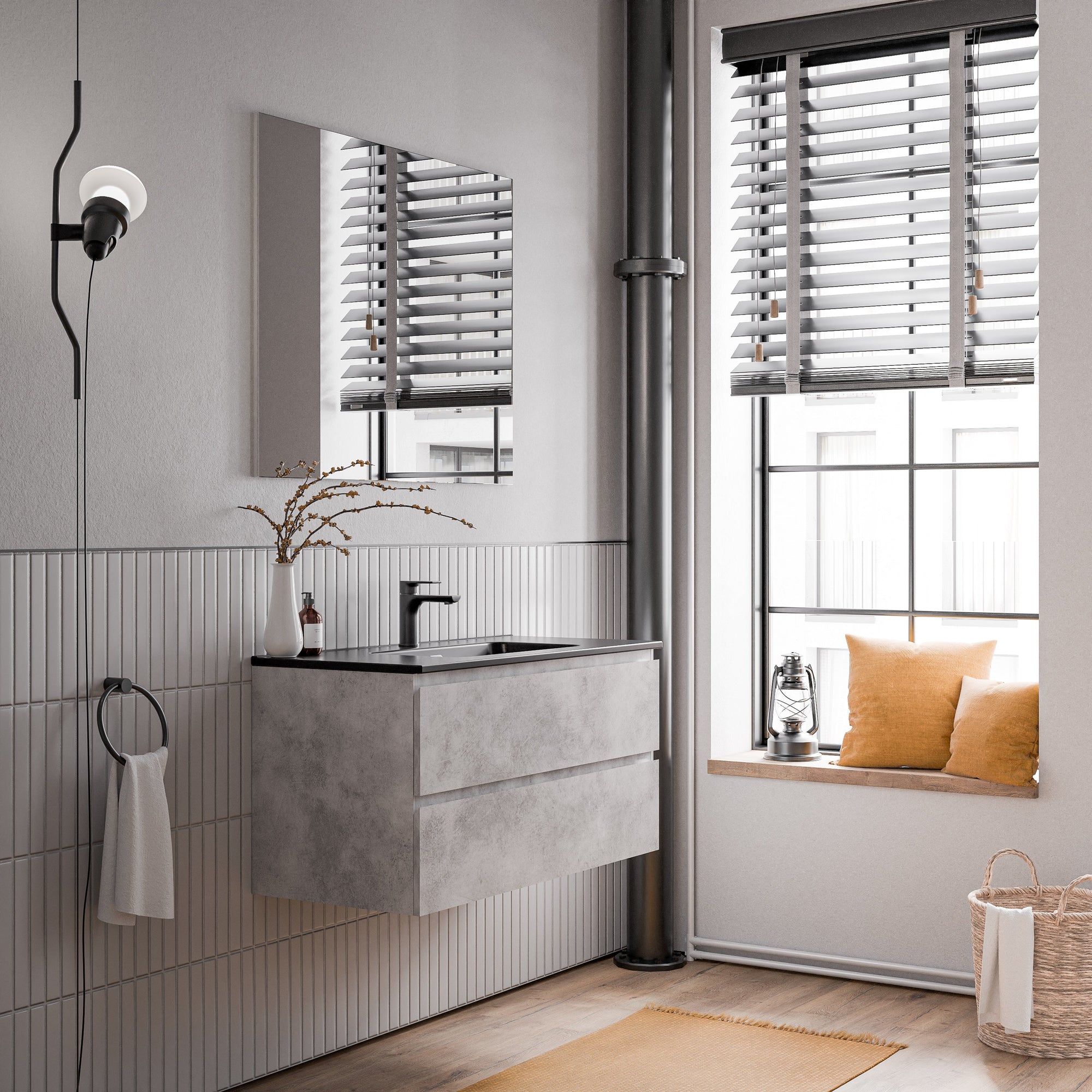 Meuble salle de bain AVA 100 cm