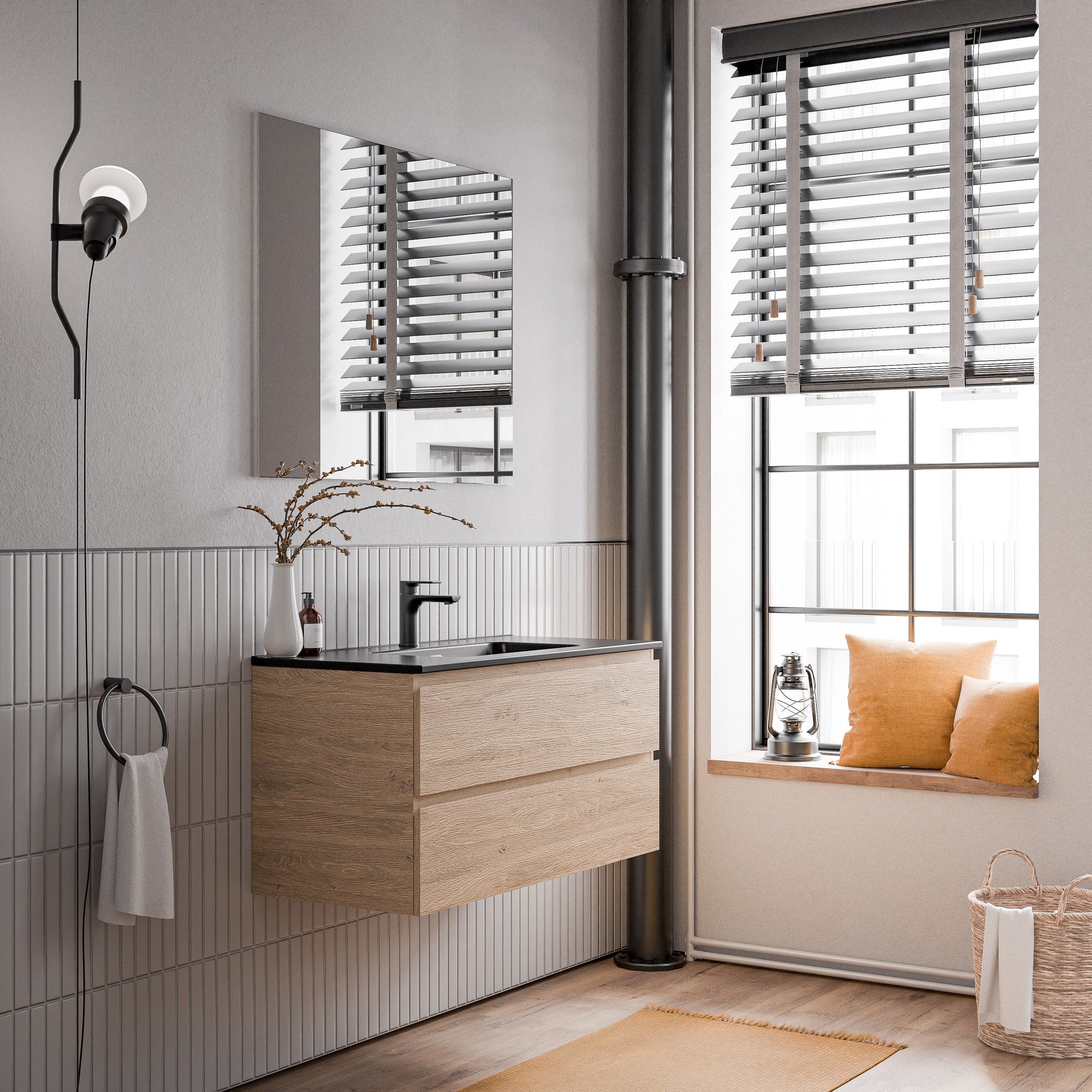 Meuble salle de bain AVA 100 cm