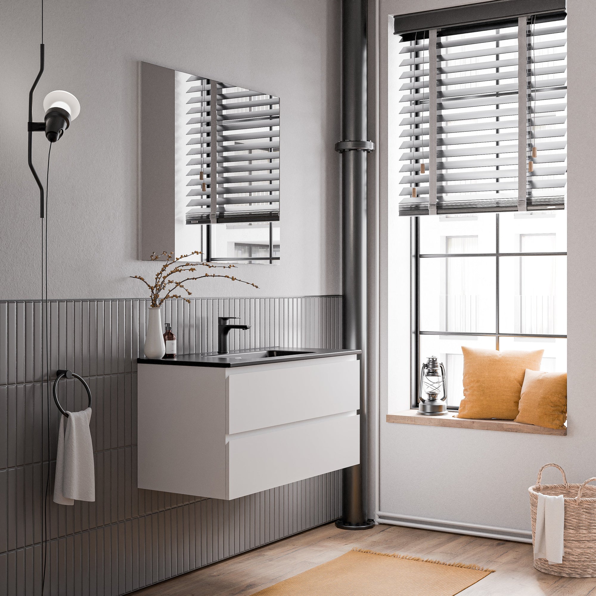 Meuble salle de bain AVA 100 cm