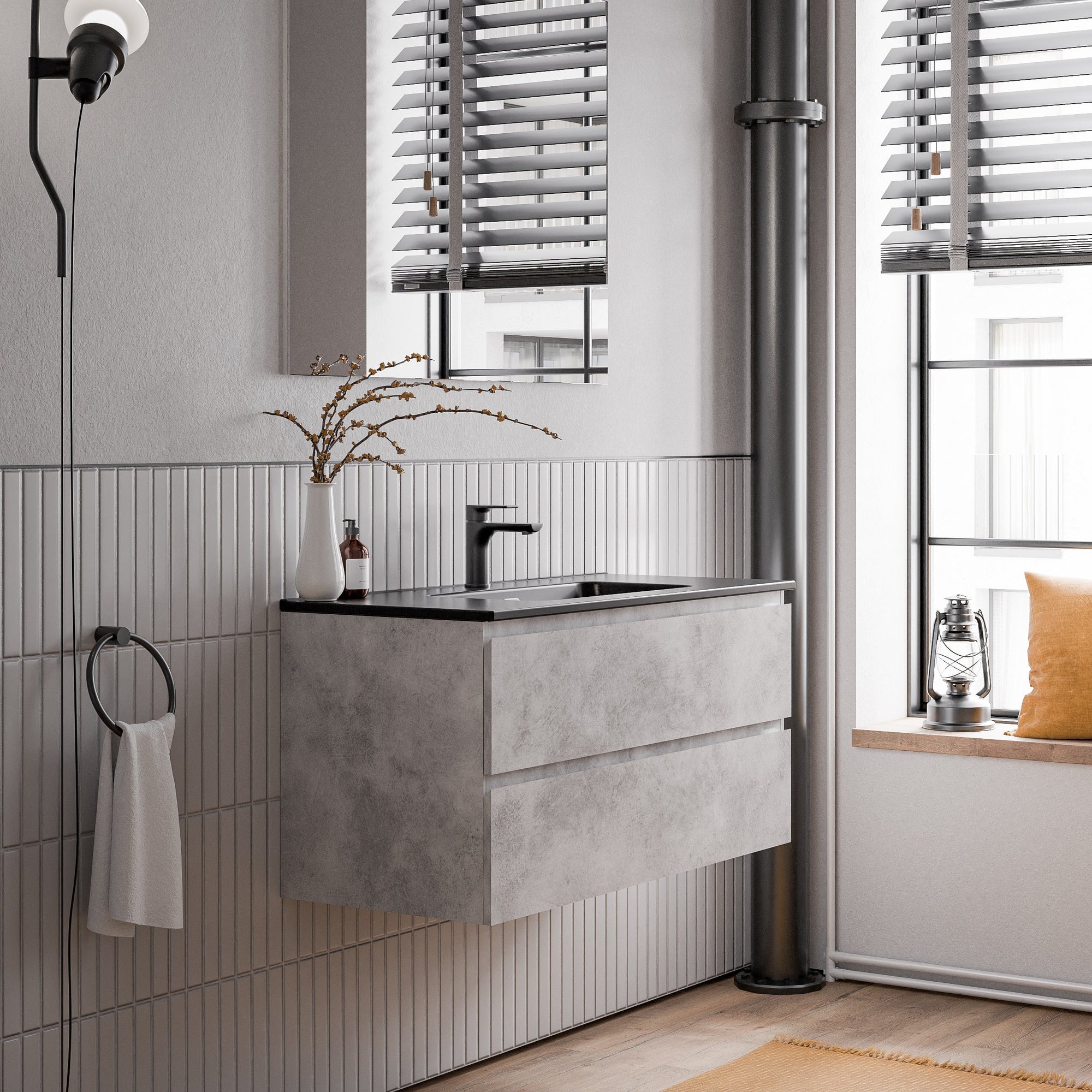 Meuble salle de bain AVA 100 cm