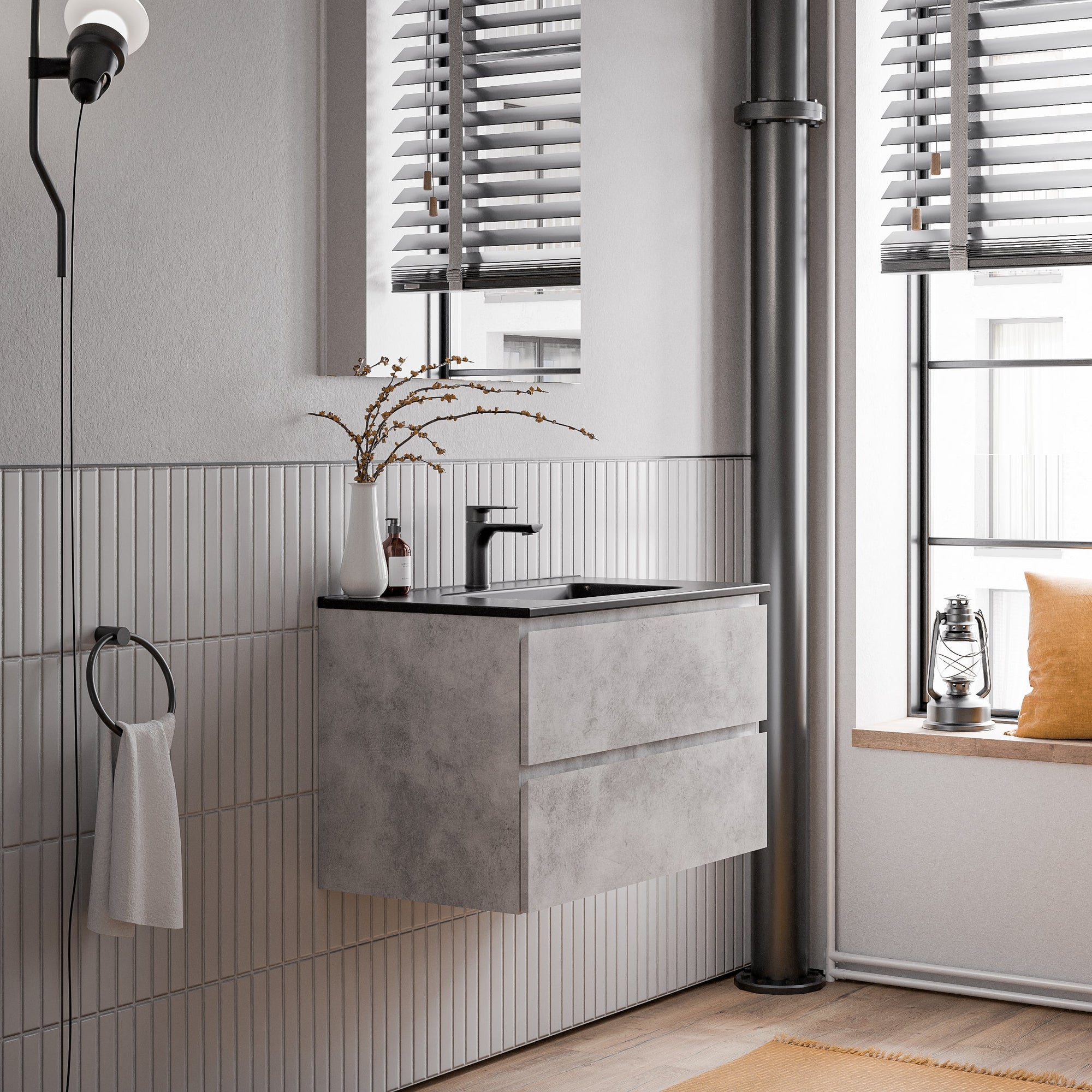 Meuble salle de bain AVA 80 cm