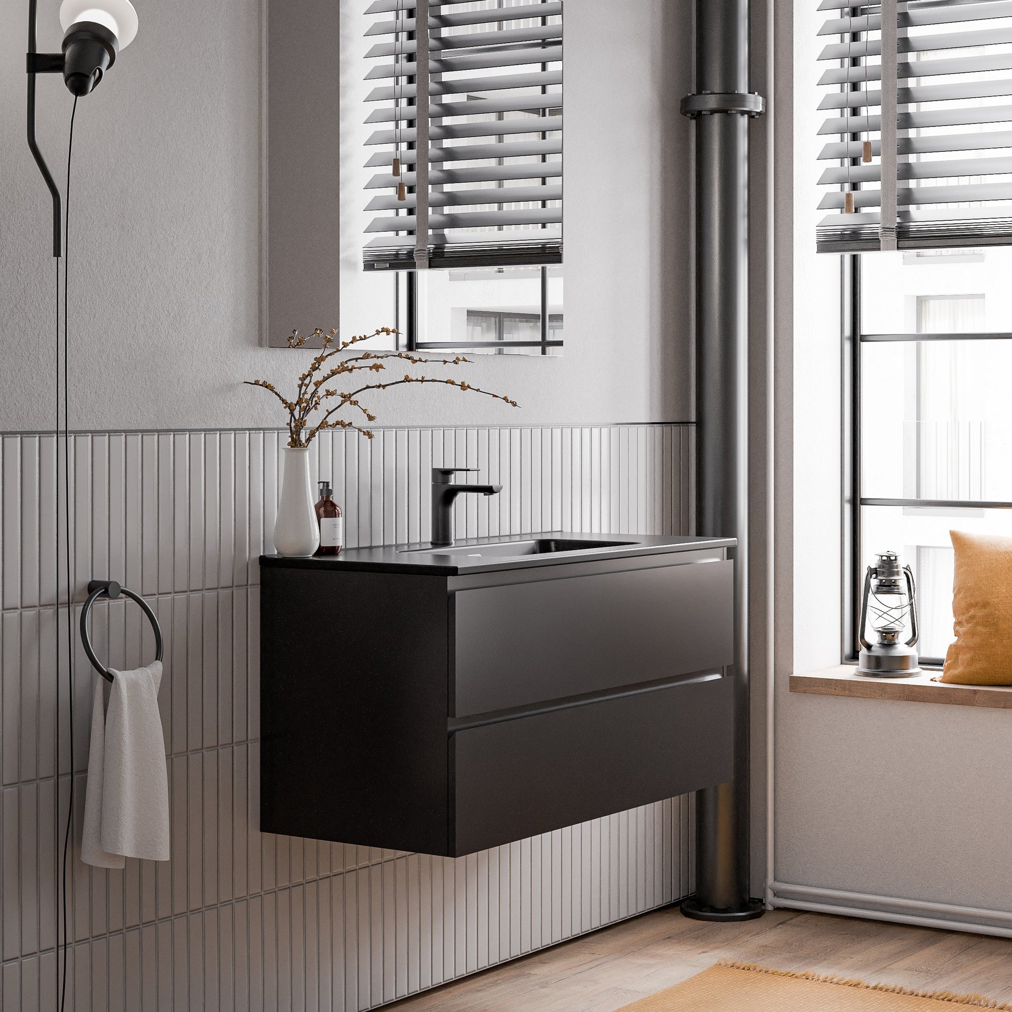 Meuble salle de bain AVA 100 cm
