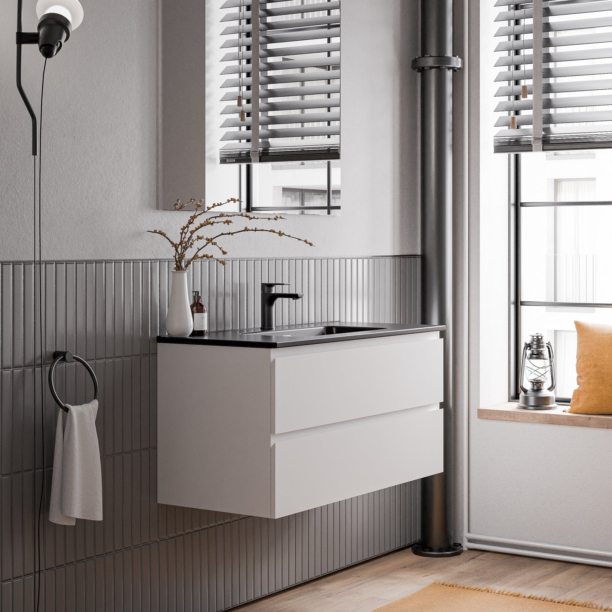 Meuble salle de bain AVA 100 cm