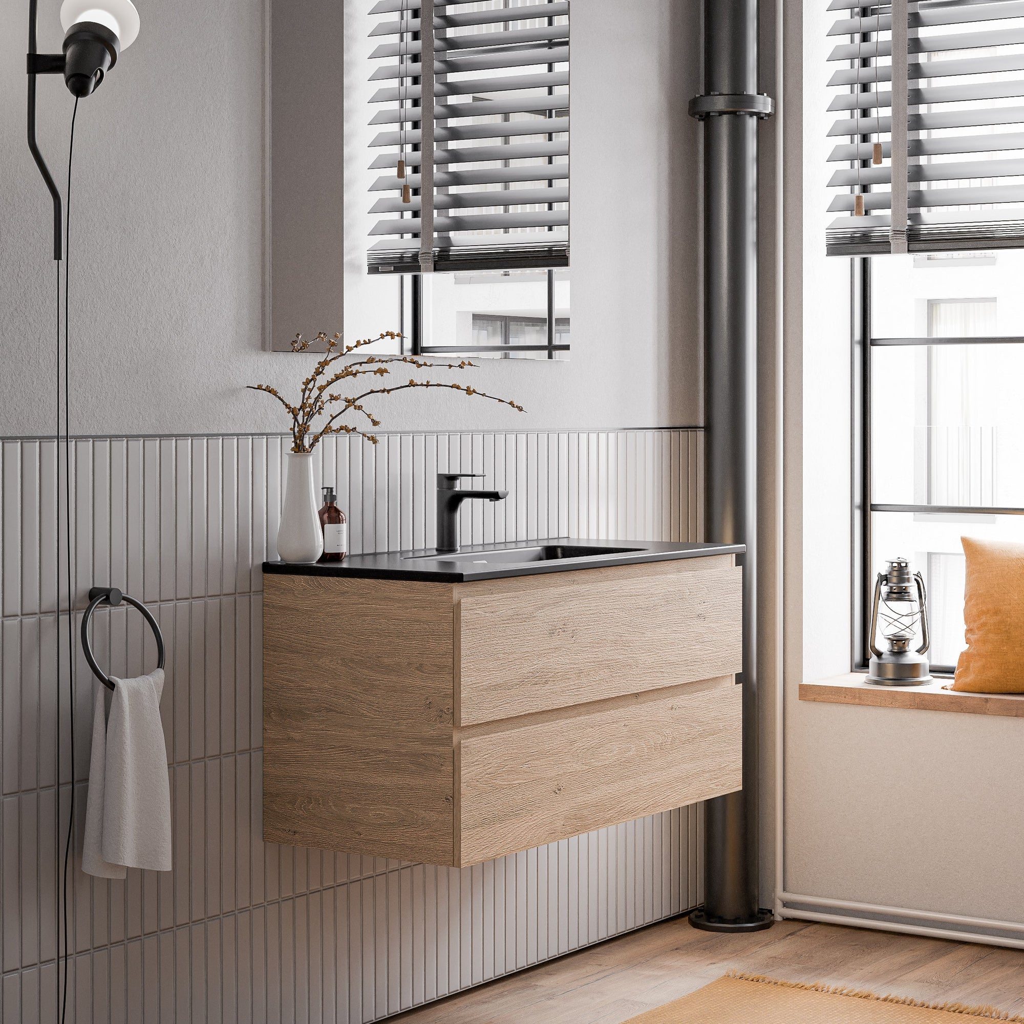 Meuble salle de bain AVA 100 cm