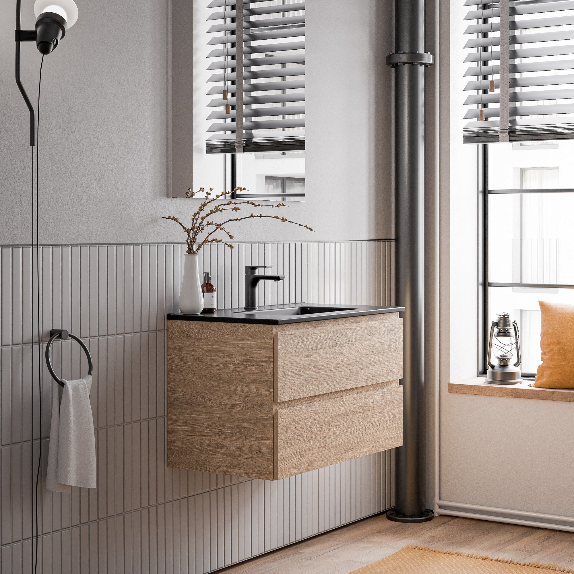 Meuble salle de bain AVA 80 cm