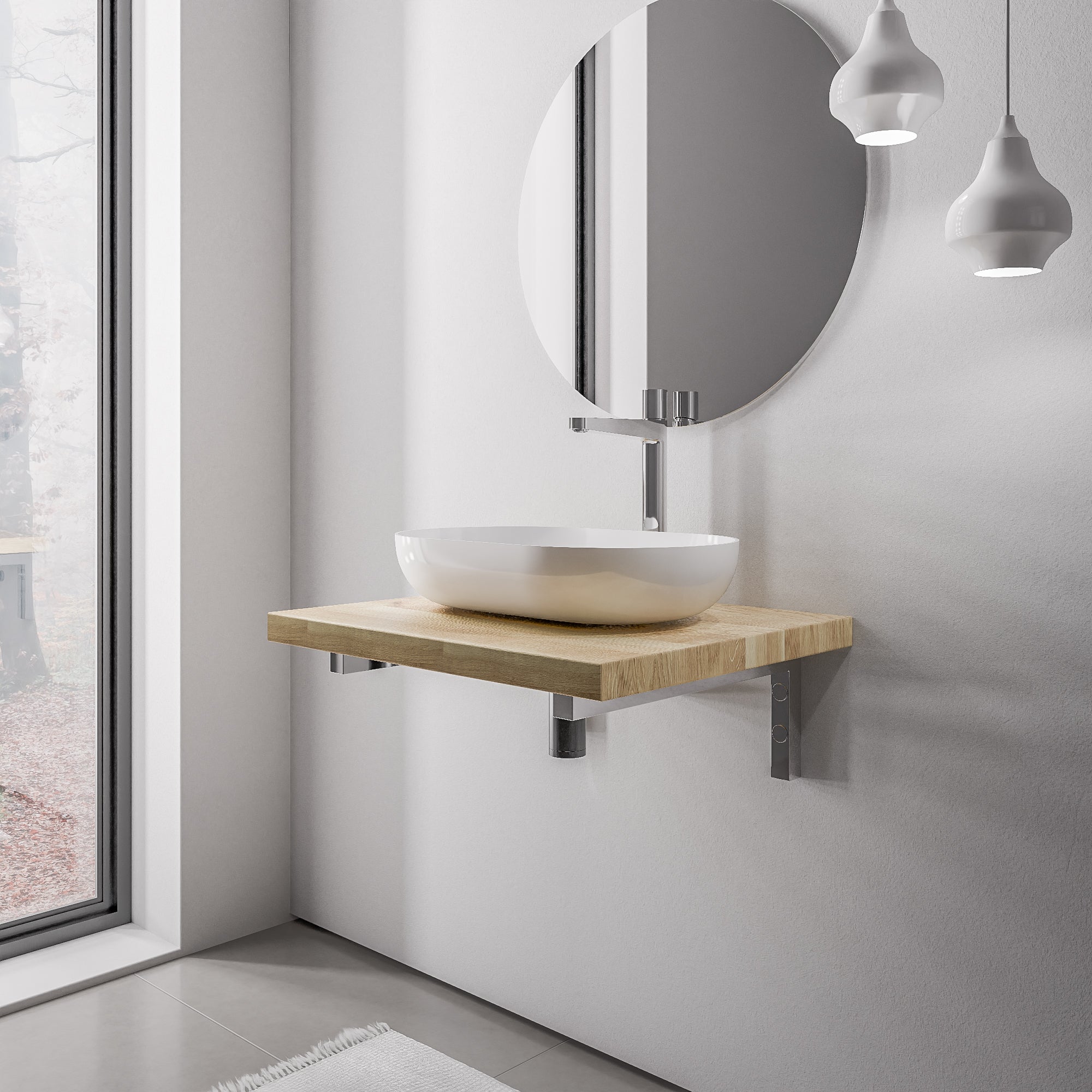 Plan vasque PUREWOOD