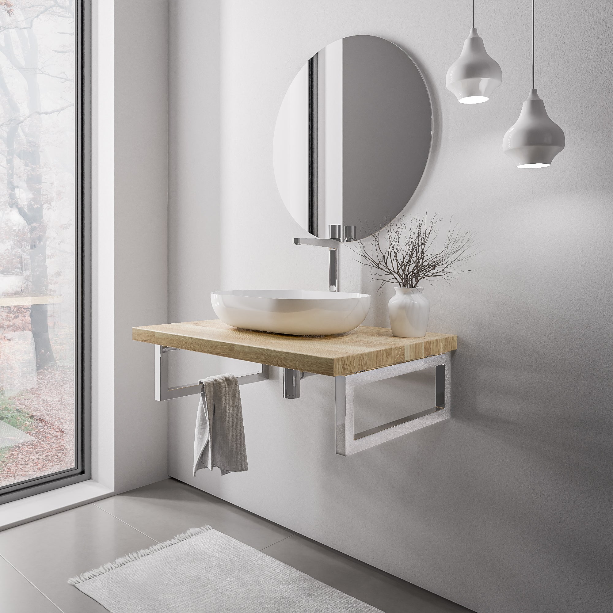 Plan vasque PUREWOOD