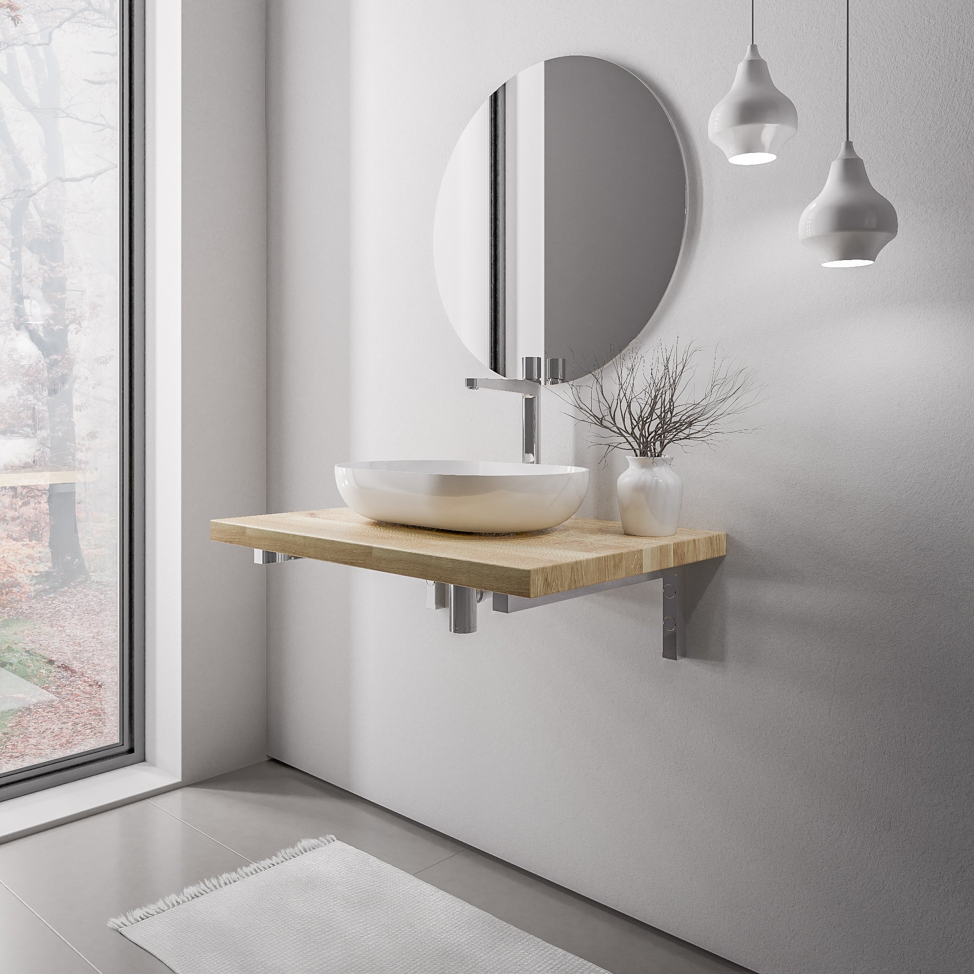 Plan vasque PUREWOOD