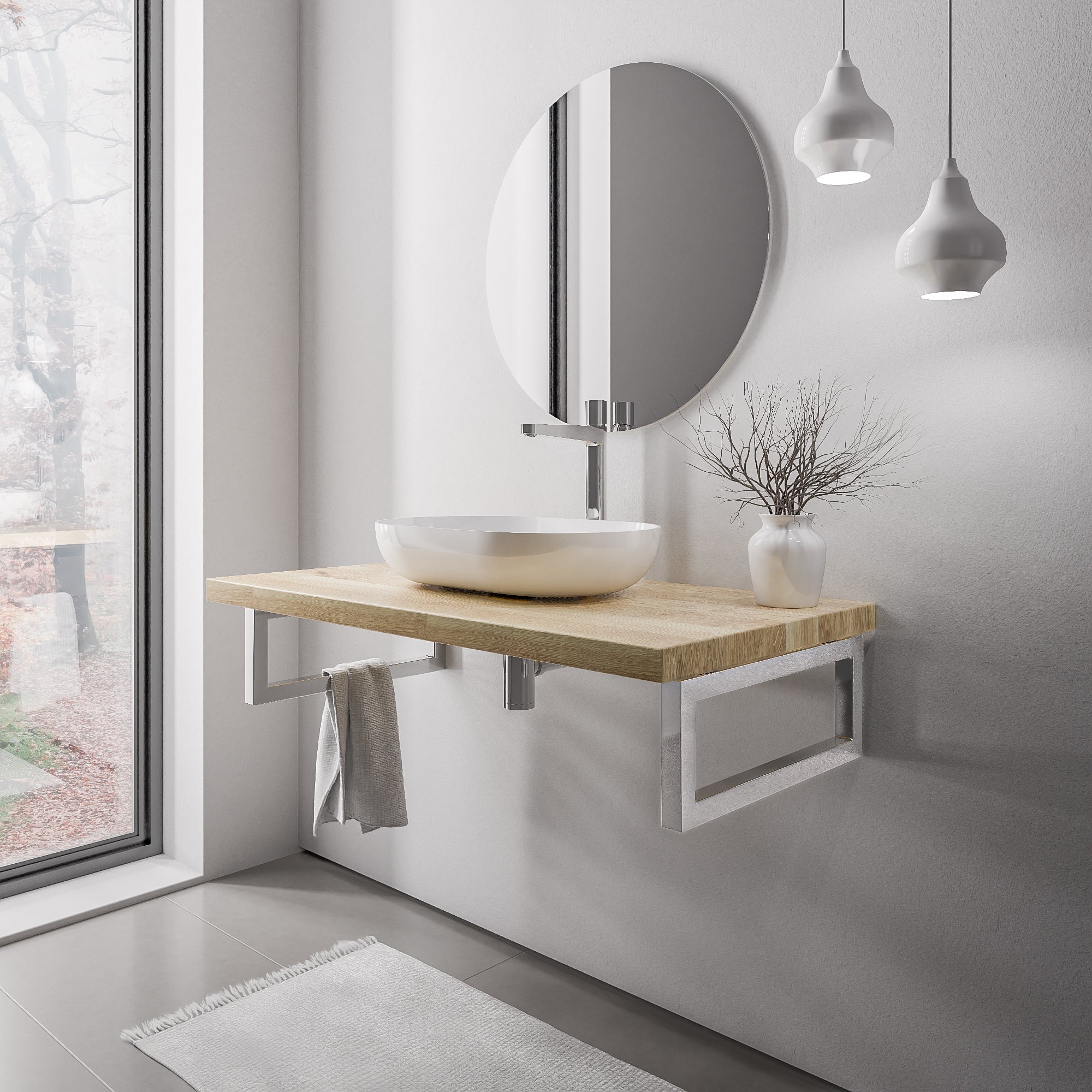 Plan vasque PUREWOOD