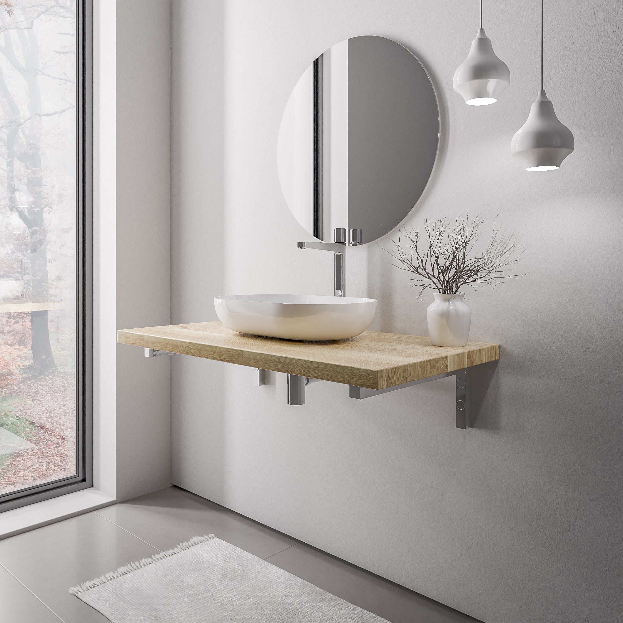 Plan vasque PUREWOOD