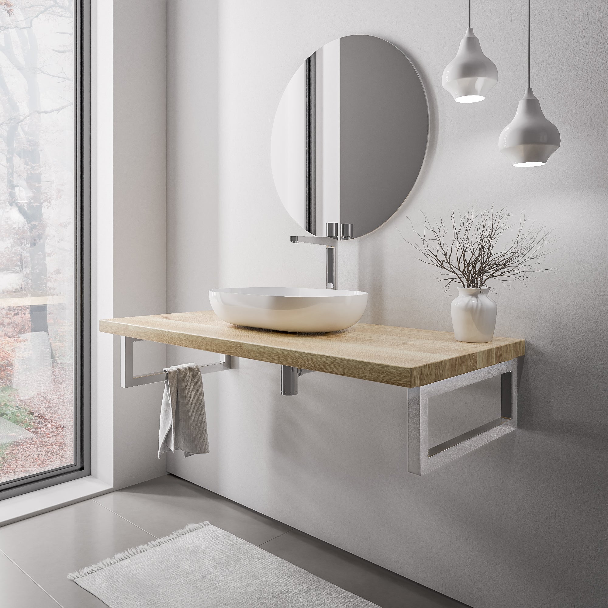 Plan vasque PUREWOOD