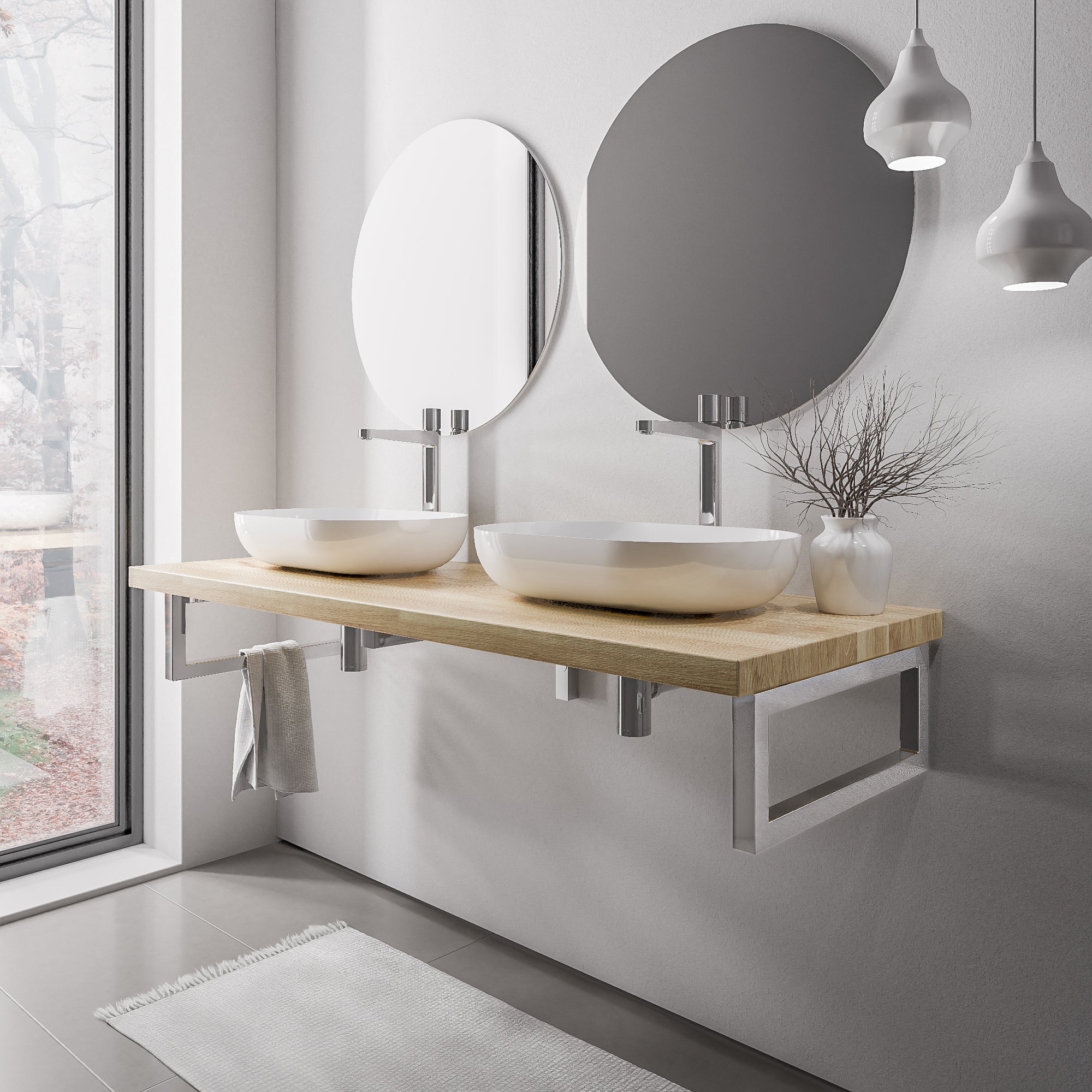 Plan vasque PUREWOOD