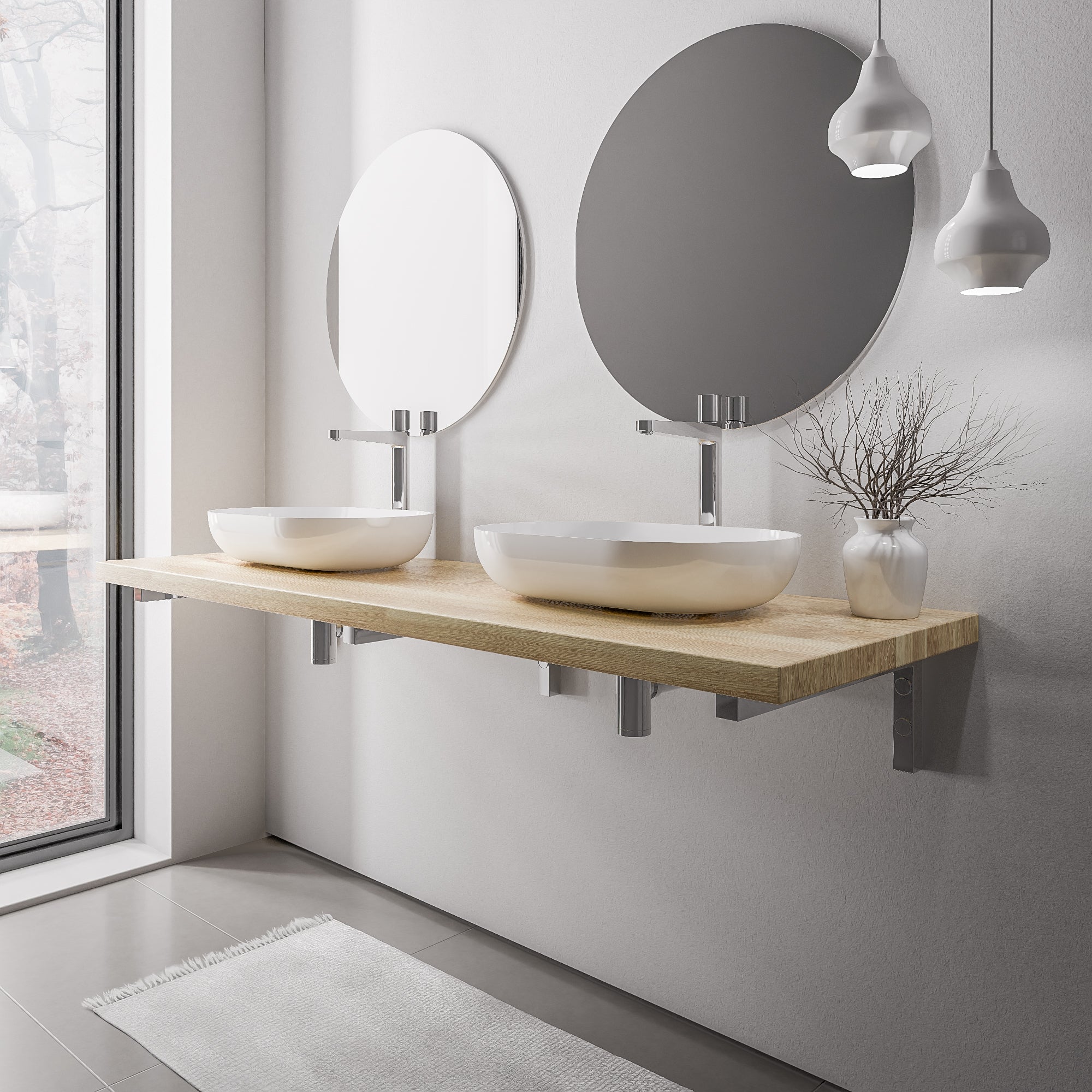 Plan vasque PUREWOOD