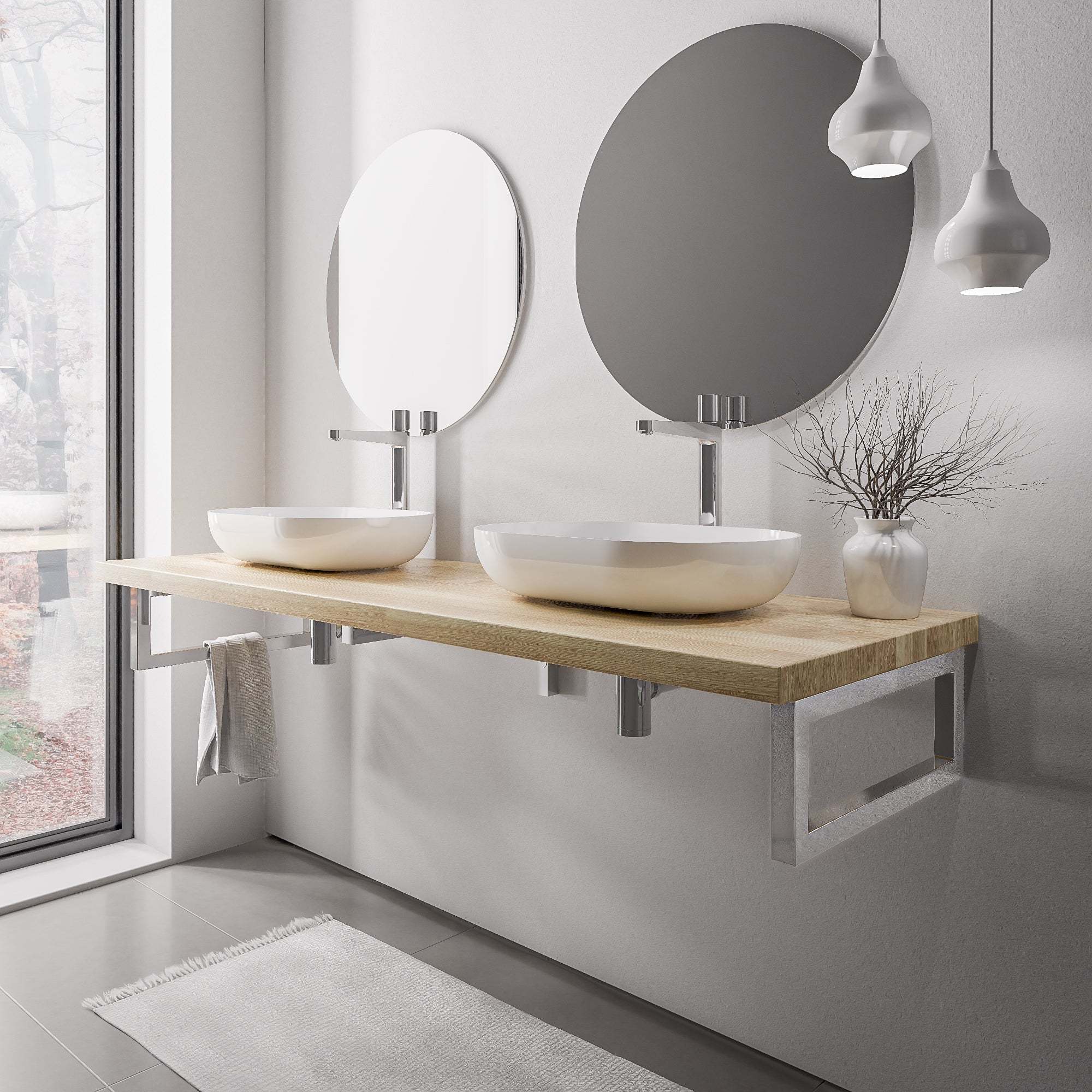 Plan vasque PUREWOOD