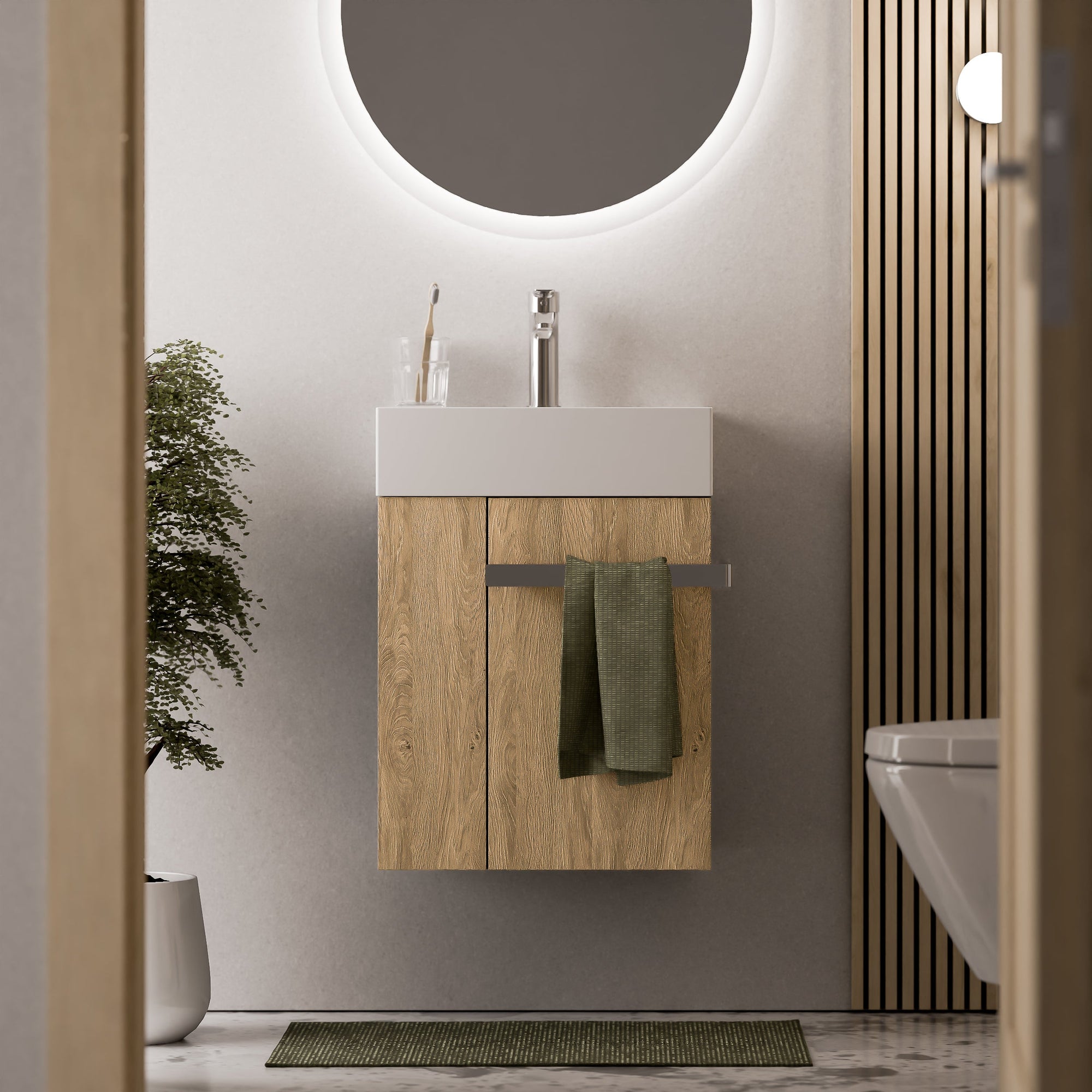 Meuble salle de bain COMPACT 450