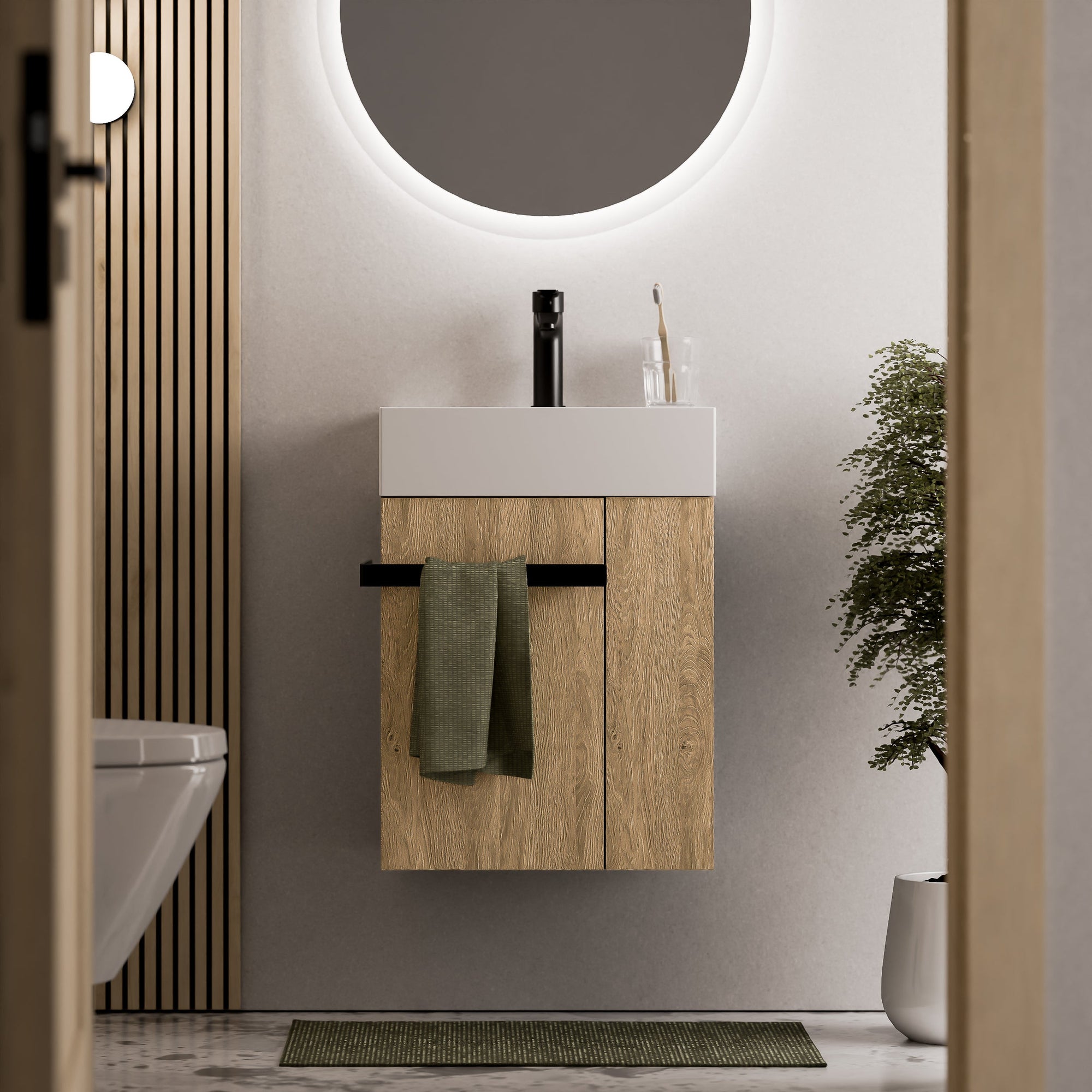 Meuble salle de bain COMPACT 450